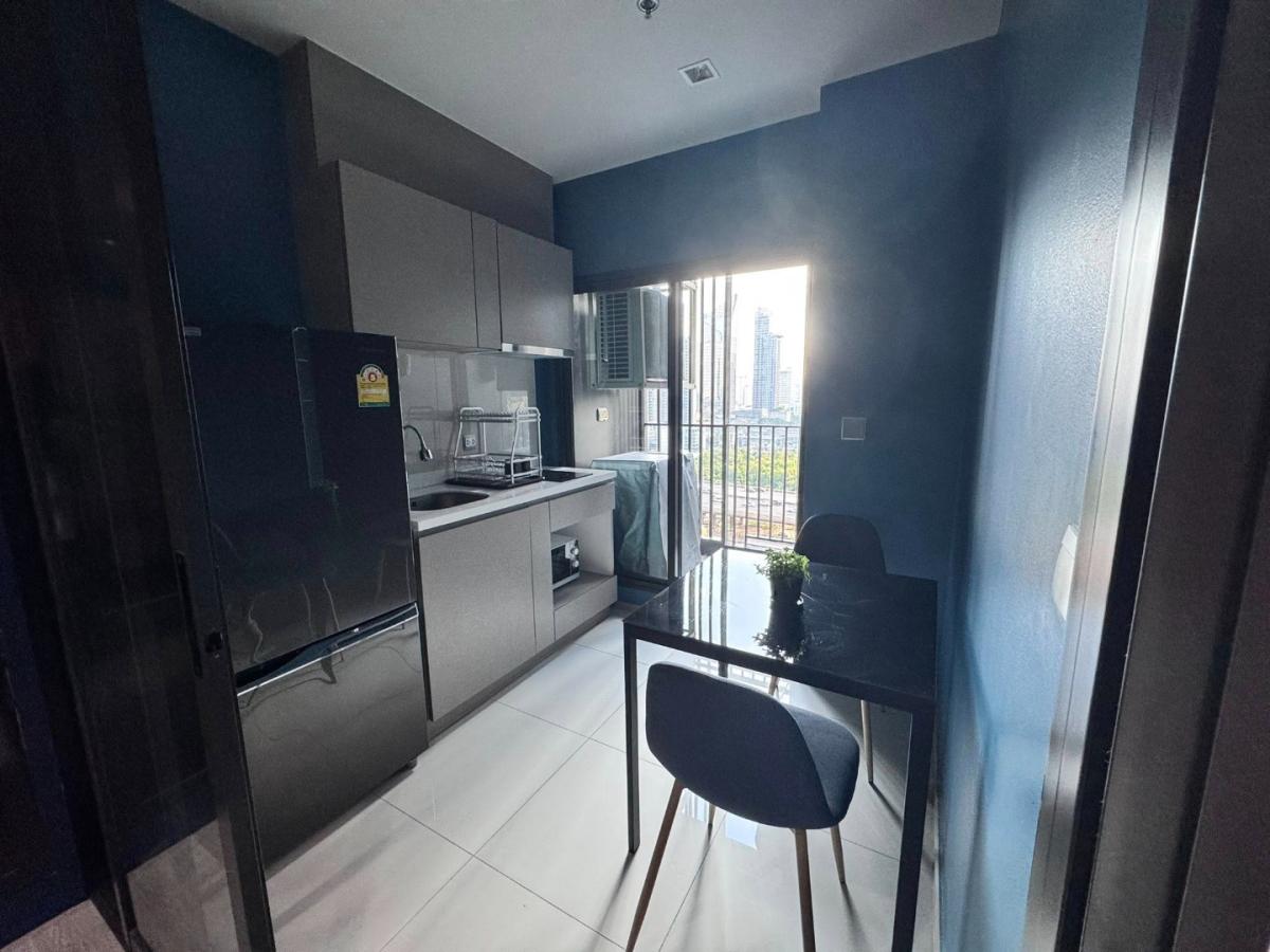 For RentCondoRama9, Petchburi, RCA : 🔥For urgent rent🔥Life Asoke-Rama 9, beautiful view, fully furnished, ready to move in, near MRT Rama 9