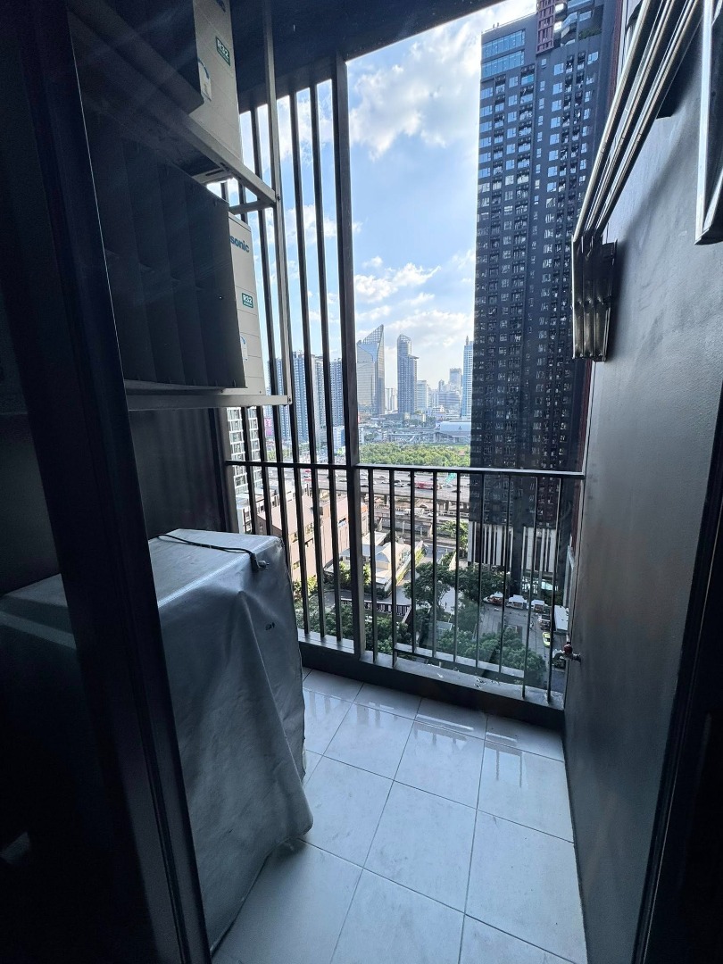 For RentCondoRama9, Petchburi, RCA : 🔥For urgent rent🔥Life Asoke-Rama 9, beautiful view, fully furnished, ready to move in, near MRT Rama 9