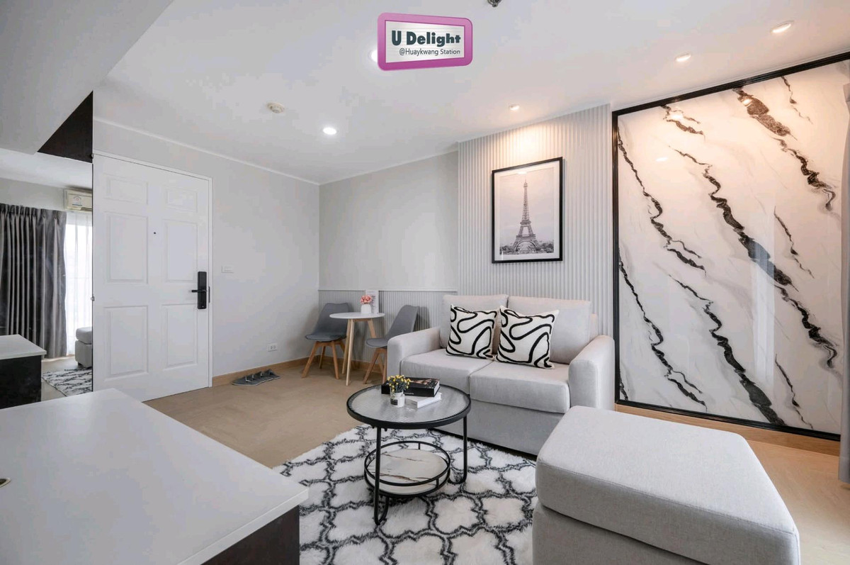 ขายคอนโดรัชดา ห้วยขวาง : 🏙ห้องใหญ่มาก ใจกลางรัชดา🌟 ผ่อนเบาๆ เริ่ดมากกก มาเลยยย 📍Udelight@ห้วยขวาง 