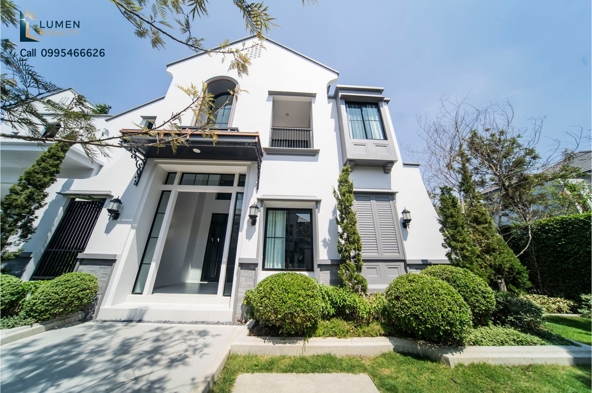 HousePattanakan, Srinakarin : FOR RENT / SALE: Nantawan Rama 9 - New Krungthepkreetha – Fully Furnished Luxury Residence in Bangkok’s 