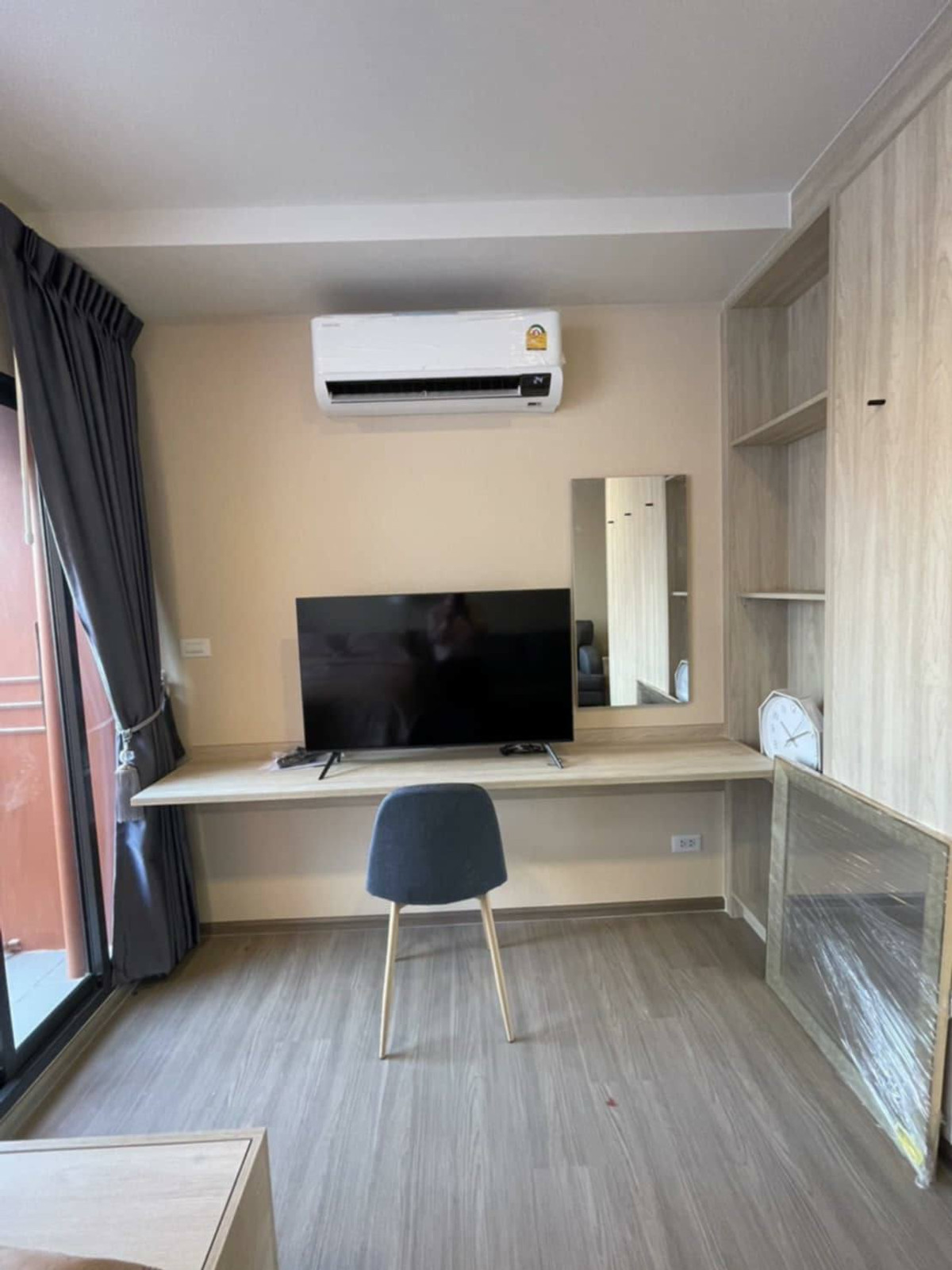 ให้เช่าคอนโดบางนา แบริ่ง ลาซาล : PFD-07628 ให้เช่าคอนโด เดอะ มูฟ บางนา ( The MUVE Bangna ) นัดชมห้อง ■ line : @propertyfinder