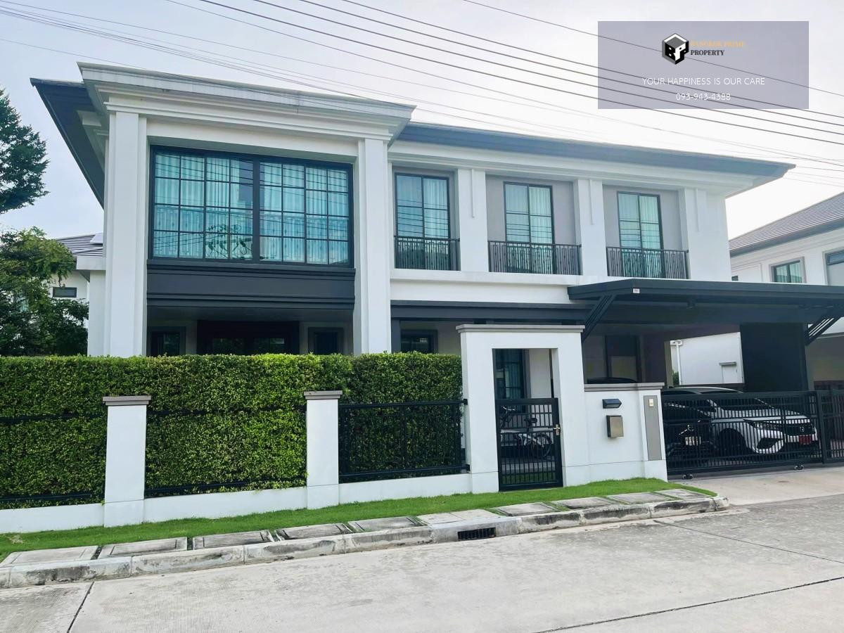 ขายบ้านนนทบุรี บางใหญ่ บางบัวทอง : Setthasiri Rama 5 | ออกแบบสไตล์ Modern Classic แบบบ้าน Mastery 🏡 Modern Classic Mastery Home ｜ Corner Unit Fully Upgraded  现代经典风格豪华独栋别墅｜边角大地块｜升级完备 #2025082511532