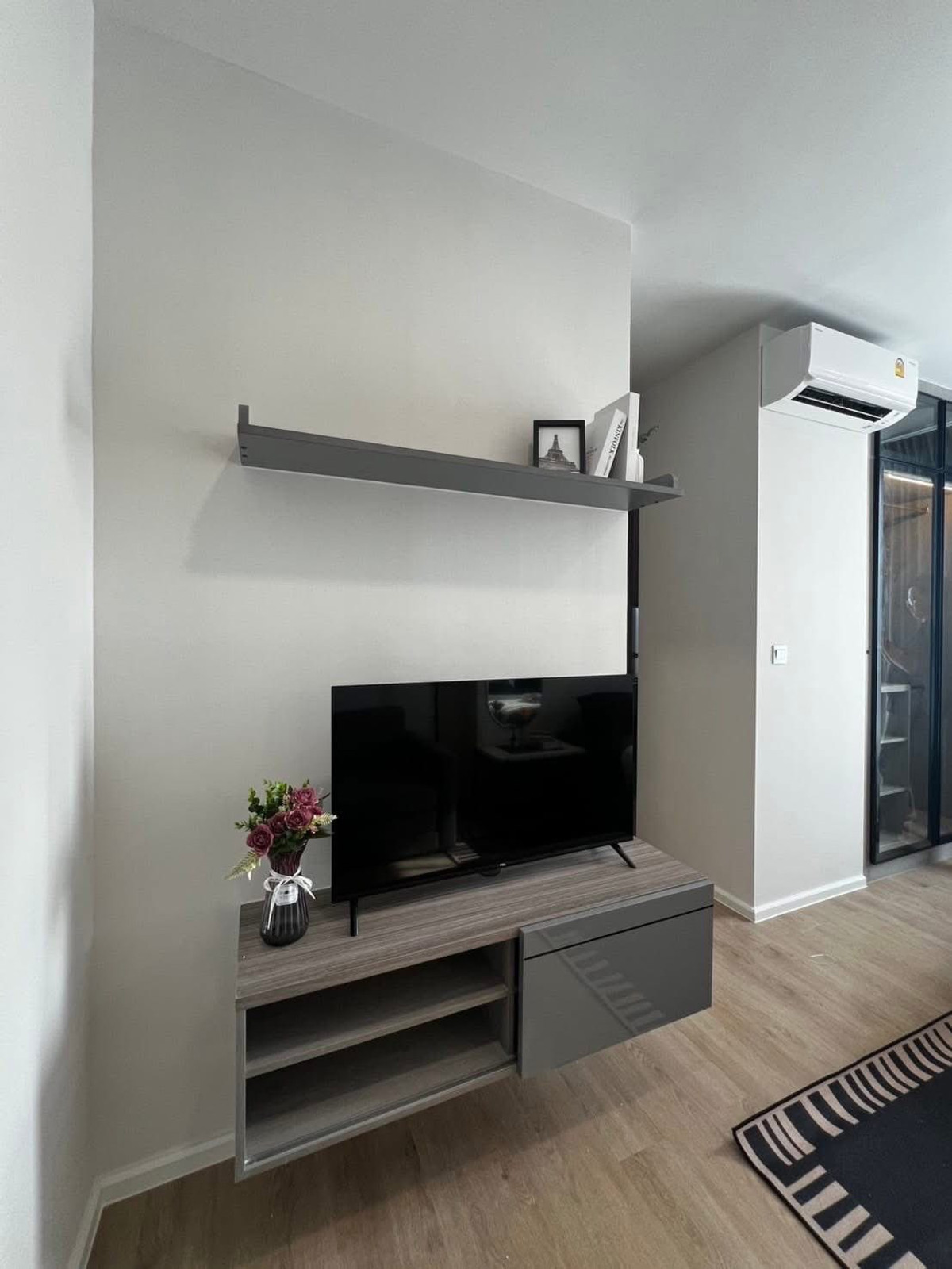 For RentCondoRamkhamhaeng, Hua Mak : For rent ✨ Modiz Rhyme Ramkhamhaeng ✨ Fully furnished and equipped, near MRT Ramkhamhaeng