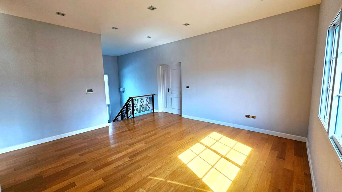 For SaleHouseLadkrabang, Suwannaphum Airport : 113.5 sq m, 3 bedrooms, 4 bathrooms, 2-story detached house, Two Grand Monaco, Bangna Wongwaen.