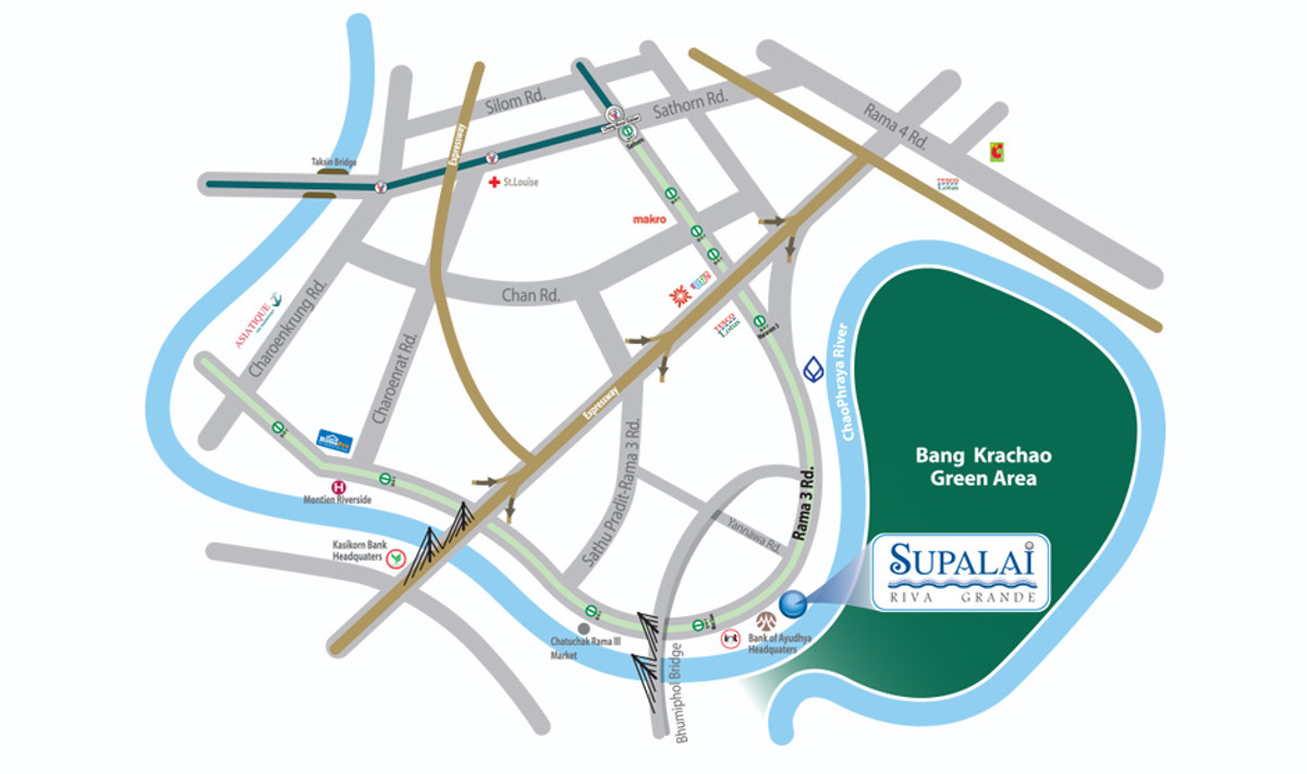 For SaleCondoRama3 (Riverside),Satupadit : 4708♛♚Rent𝓼For sale 3 bedrooms♙Supalai Riva Grand Rama 3∞099-5919653,065-9423251🜲Line@sureresidence