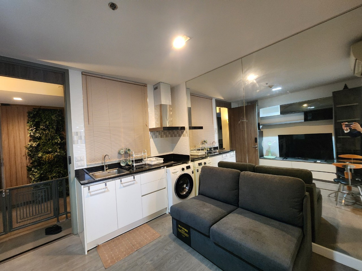 For RentCondoRama9, Petchburi, RCA : Condo for rent A Space ID Asoke-Ratchada (A Space ID Asoke-Ratchada) 1 bedroom MRT Rama 9