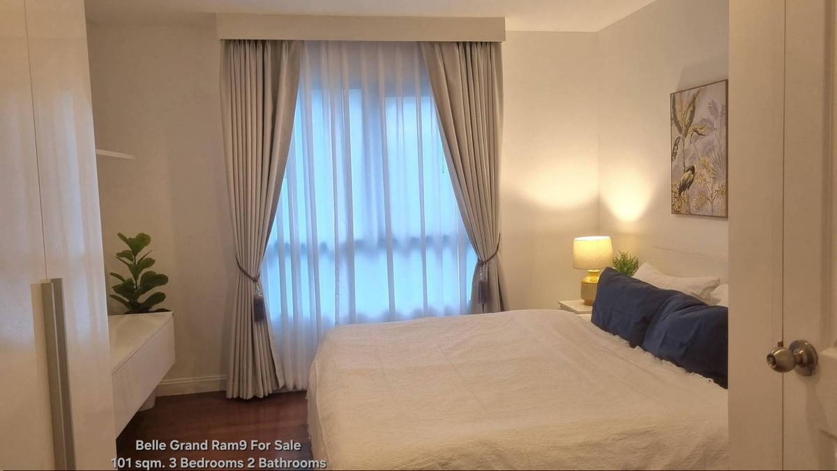 ขายคอนโดพระราม 9 เพชรบุรีตัดใหม่ RCA : 💥SL-9613💥ขายคอนโด ห้องสวย ราคาดี เบล แกรนด์ พระราม 9 (เบล อเวนิว👉แอดไลน์ @mastercondo
