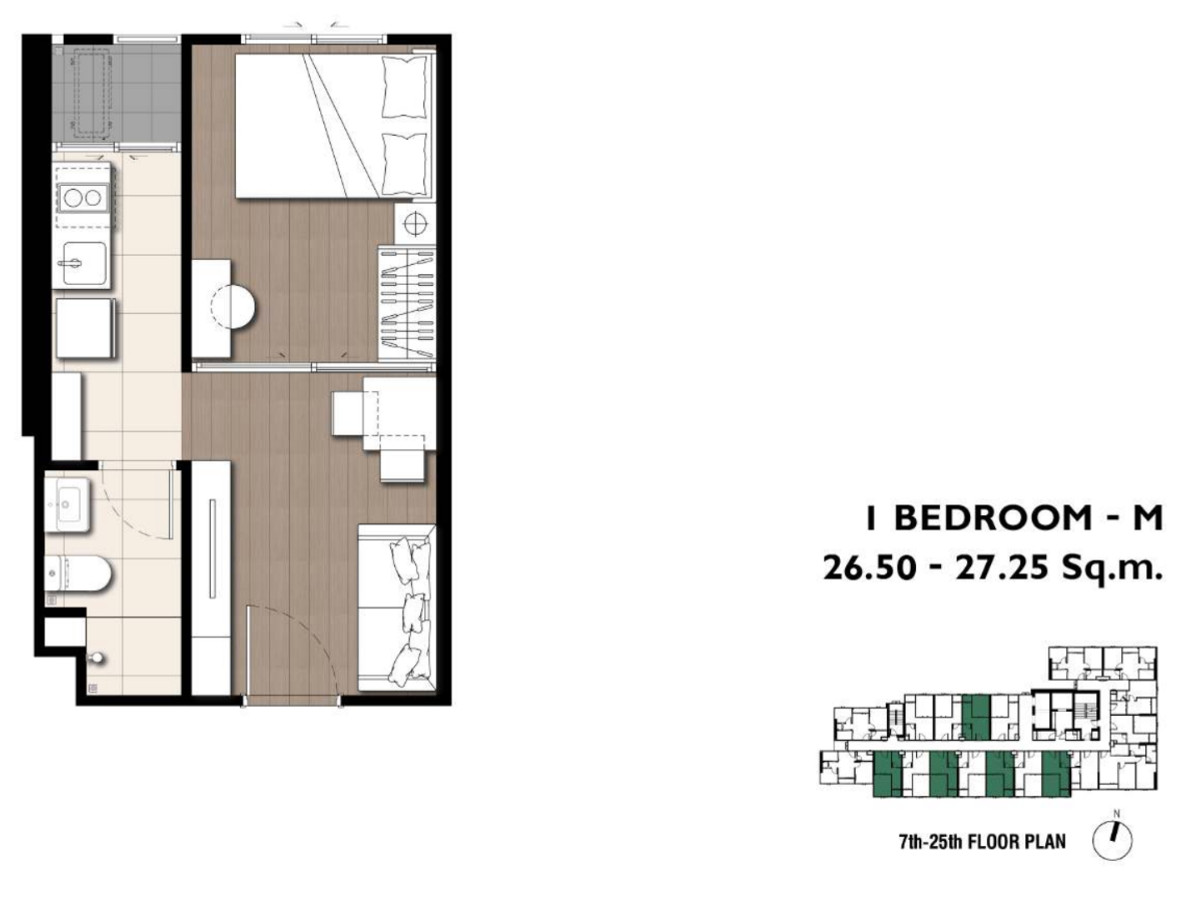 For SaleCondoBang Sue, Wong Sawang, Tao Pun : 🔥 HOT DEAL 🚝 The Privacy Parc Tao Poon ✨ 1 Bedroom, 1 Bathroom — Best Price Guaranteed! 💯 📱 092-8088899