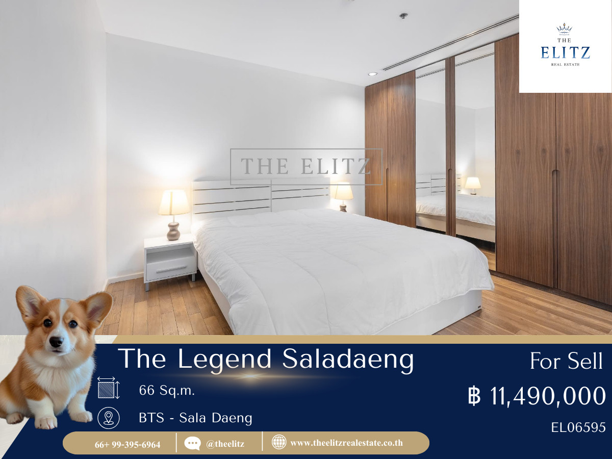 For SaleCondoSilom, Saladaeng, Bangrak : ✨ In the heart of Sathorn-Silom, luxurious room The Legend Saladaeng at a price you must own 💕