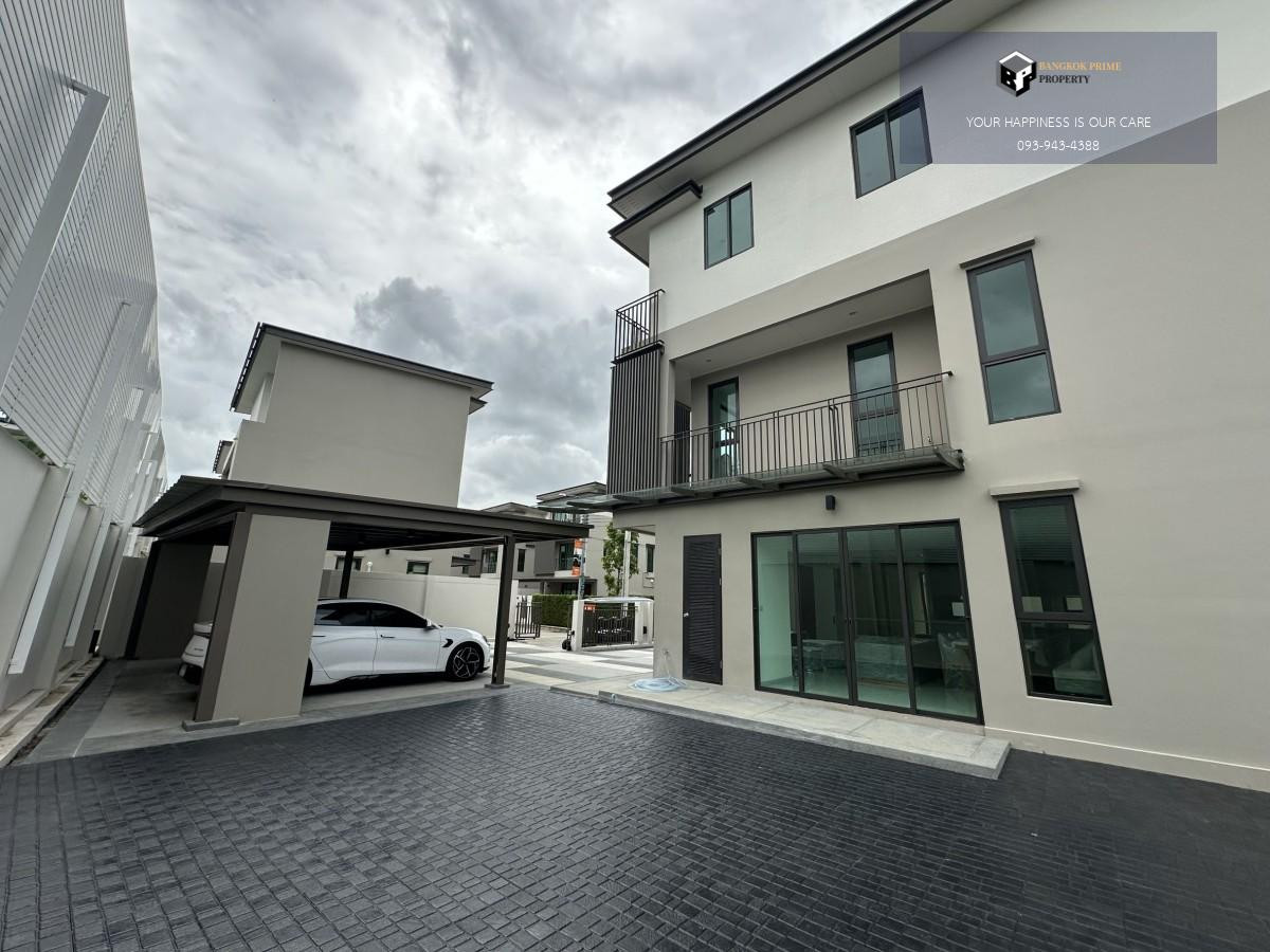 ขายบ้านลาดกระบัง สุวรรณภูมิ : AQ ARBOR Suan Luang Rama 9-Phatthanakan | บ้านเดี่ยว 3 ชั้น แบบบ้าน E #2025092211982