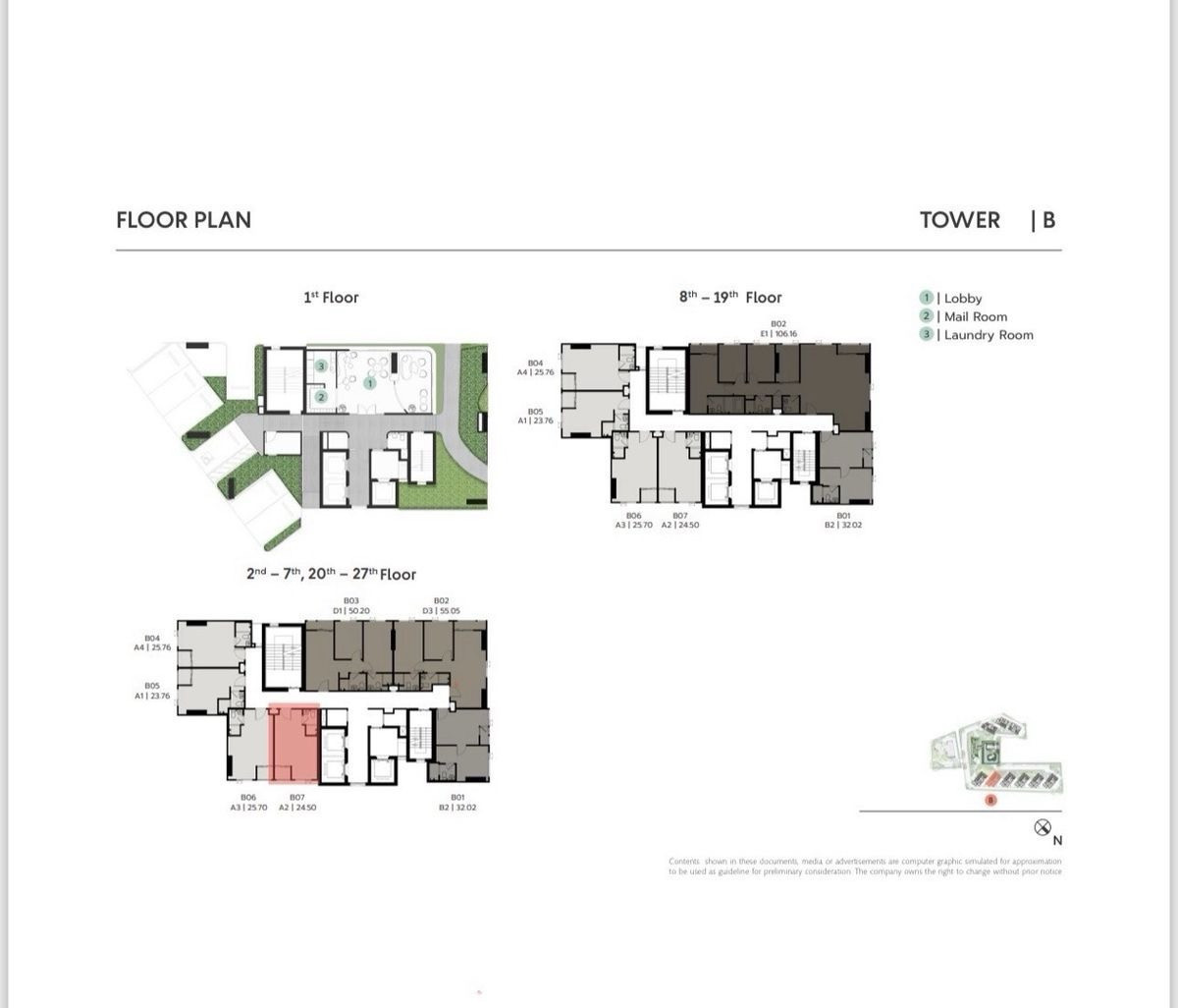 For SaleCondoRama9, Petchburi, RCA : Selling down payment COBE Ratchada - Rama 9 of SC ASSET. B Building Chun 6
