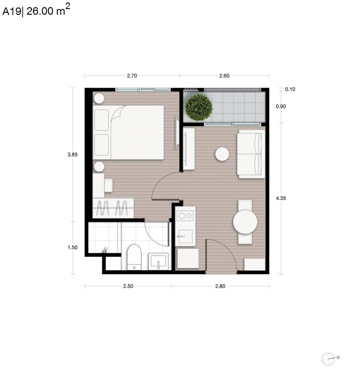 Sale DownCondoRama9, Petchburi, RCA : 【Last Unit foreign Quota】 Great investment choice at Nue District R9