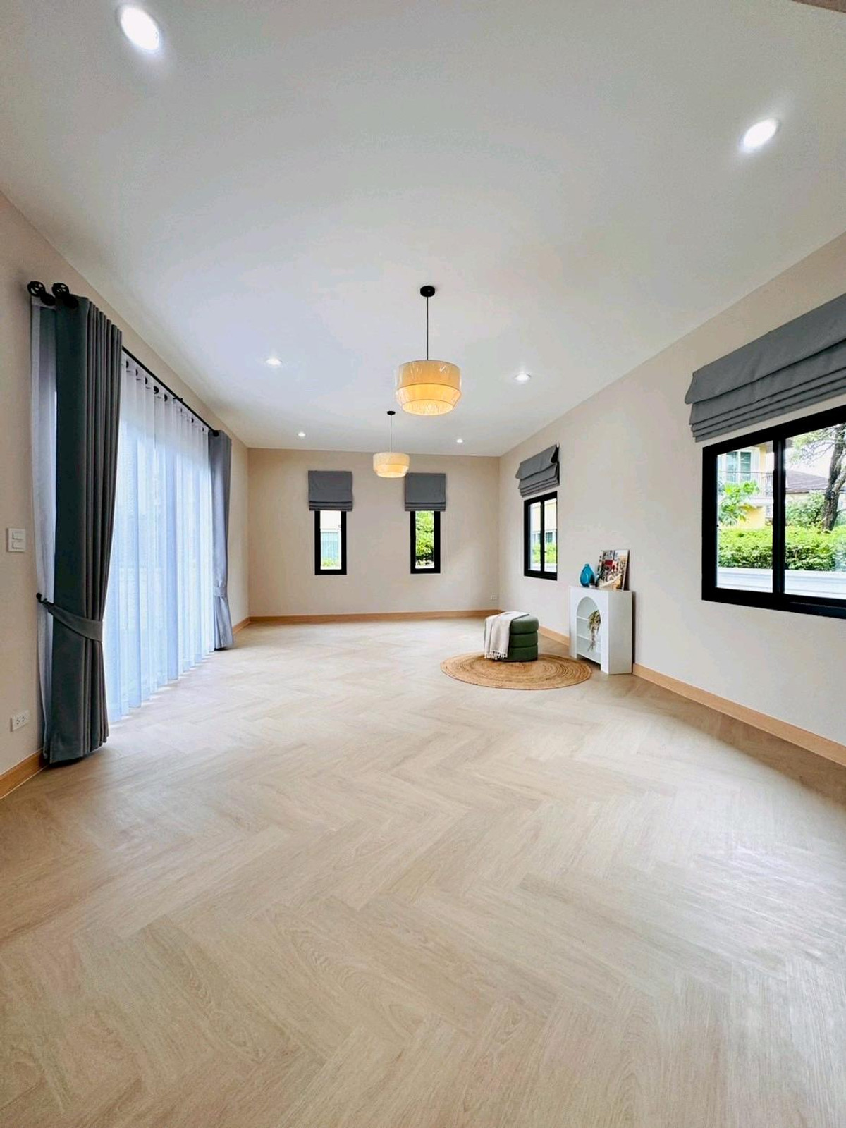 For SaleHouseNawamin, Ramindra : 2-story detached house for sale, Tuscana Village Phraya Suren 41 Pink Line Near Fashion Island Department Store, The Promenade, Makro, Big C, Lotus, The Jazz along Khlong Song, Hathaimit Market, Minburi Market, Thai Watsadu, HomePro, renovated and ready t