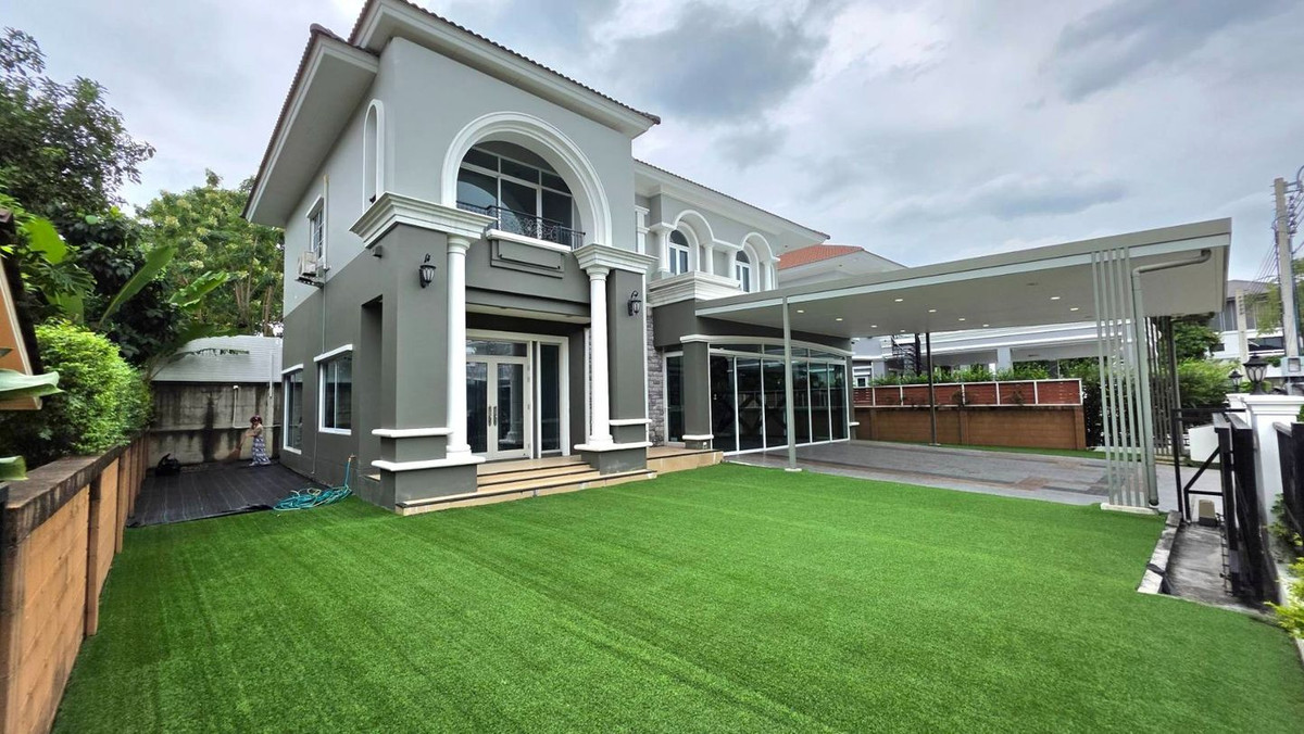 ขายบ้านลาดกระบัง สุวรรณภูมิ : 113.5ตรว 3นอน4น้ำ บ้านเดี่ยว 2 ชั้น ทู แกรนด์ โมนาโค บางนา วงแหวน