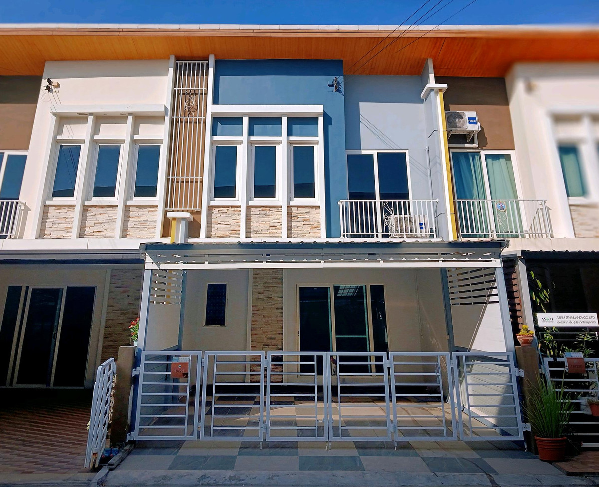 For RentTownhomeSamut Prakan,Samrong : 🚩⭐🍀 Golden Town for rent. Bangna-Kingkaew Better than a normal townhome ✅