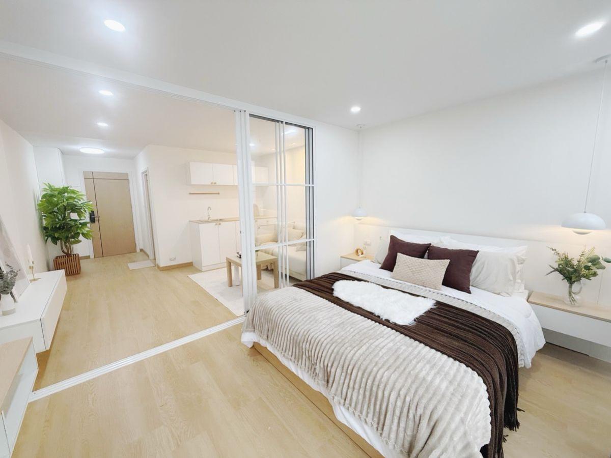 ขายคอนโดลาดพร้าว101 แฮปปี้แลนด์ : 1.29 ลบ. ขนาด 32.88 ตร.ม. ชั้น6 1 ห้องนอน 1 ห้องน้ำ  ที่สุดของ คอนโด ซิตี้ วิลล่า ลาดพร้าว 130