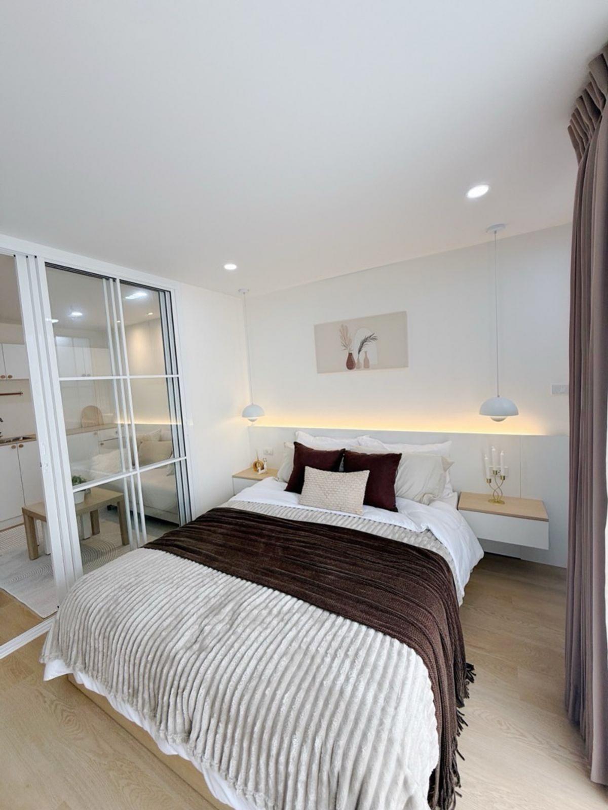 For SaleCondoLadprao101, Happy Land, The Mall Bang Kapi : 🔥For Sale 🌟Newly Renovated 🧳Move-In Ready 🏢Condo City Villa 32.88 sq.m.