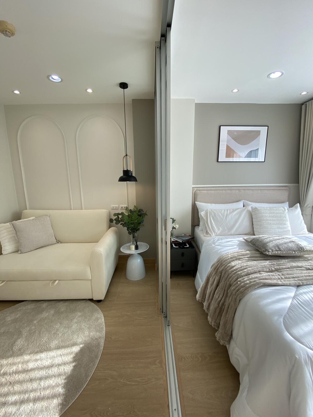 ขายคอนโดพัฒนาการ ศรีนครินทร์ : 🔥ขาย 🌟ห้องรีโนเวทใหม่ 🧳พร้อมอยู่ 🏢คอนโด ลุมพินี วิลล์ อ่อนนุช - พัฒนาการ 23 ตร.ม.