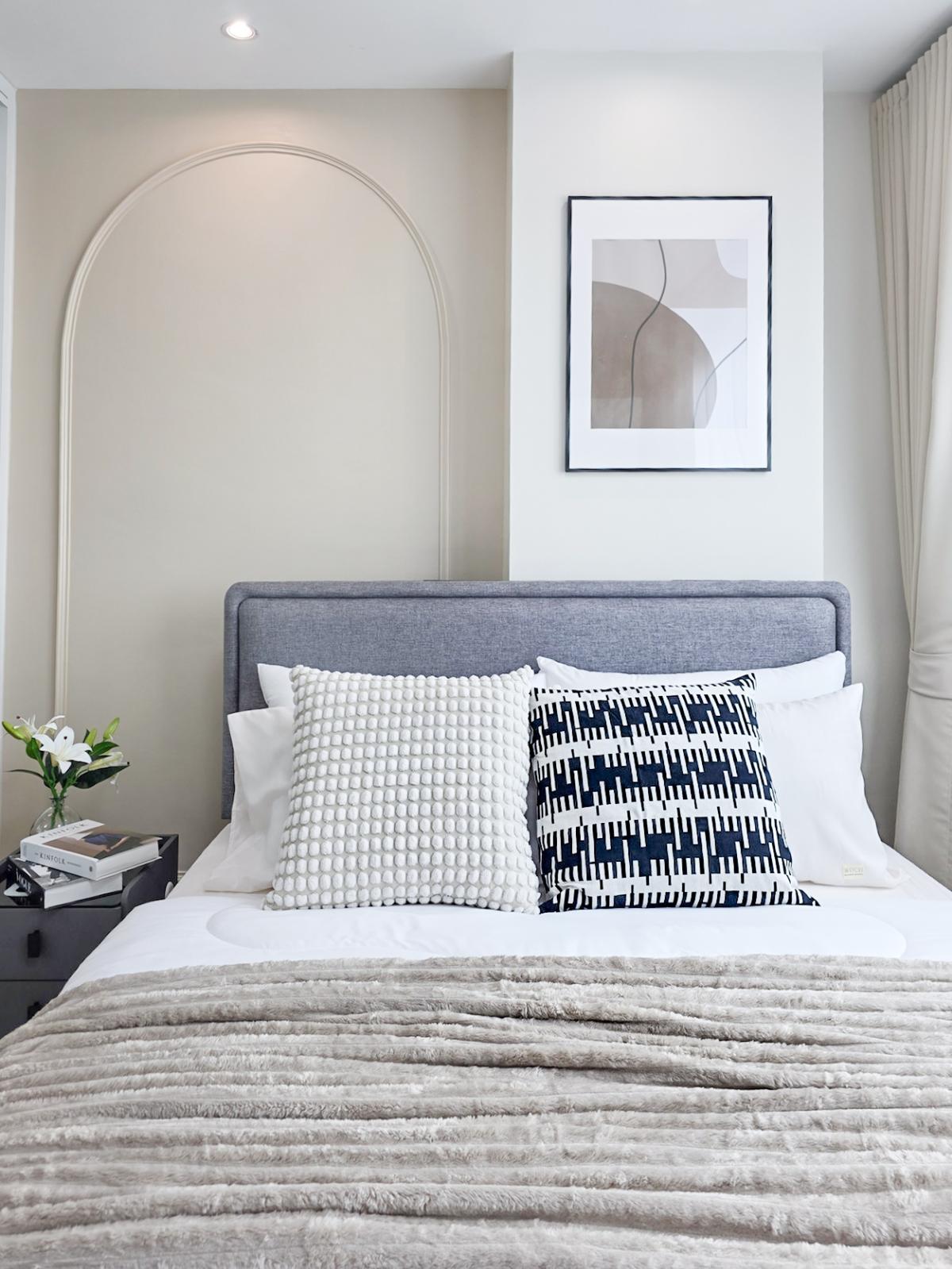 For SaleCondoLadkrabang, Suwannaphum Airport : 🔥For Sale 🌟Newly Renovated 🧳Move-In Ready 🏢D condo Onnut - Suvarnabhumi 30 sq.m.