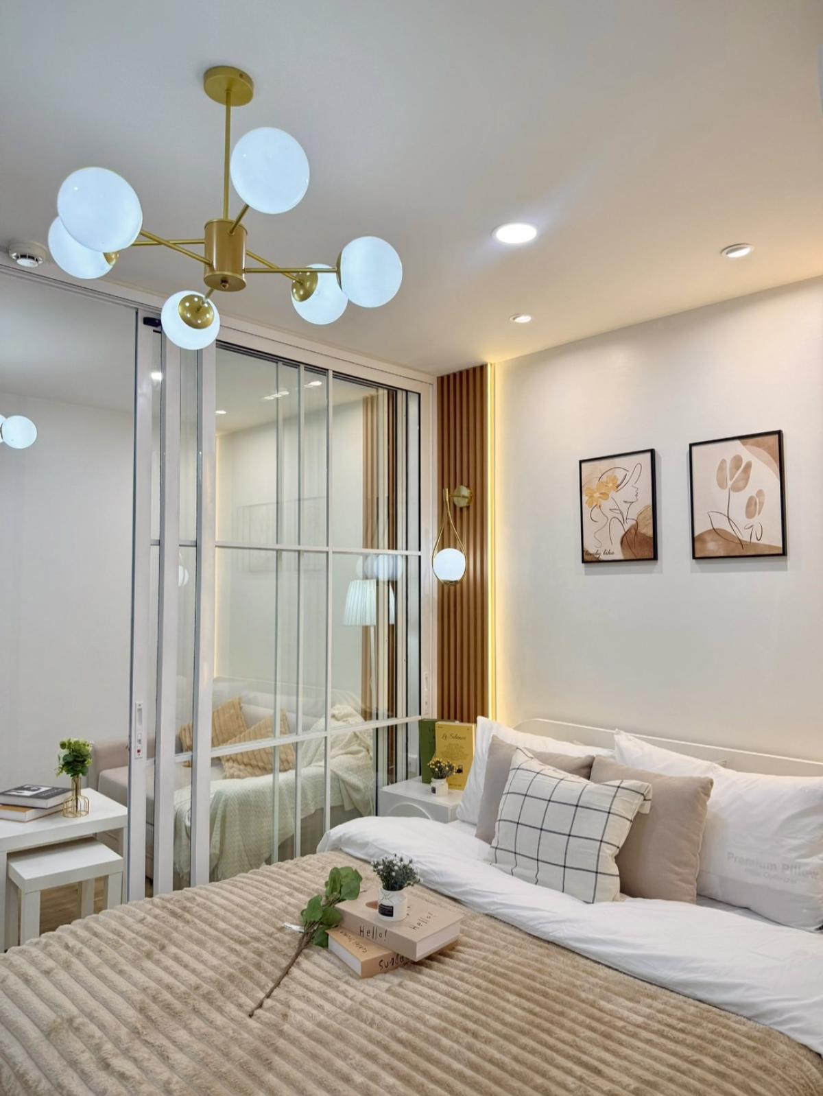 ขายคอนโดบางนา แบริ่ง ลาซาล : 🔥ขาย 🌟ห้องรีโนเวทใหม่ 🧳พร้อมอยู่ 🏢บี คอนโด บางนา - ตราด กม.5 31 ตร.ม.