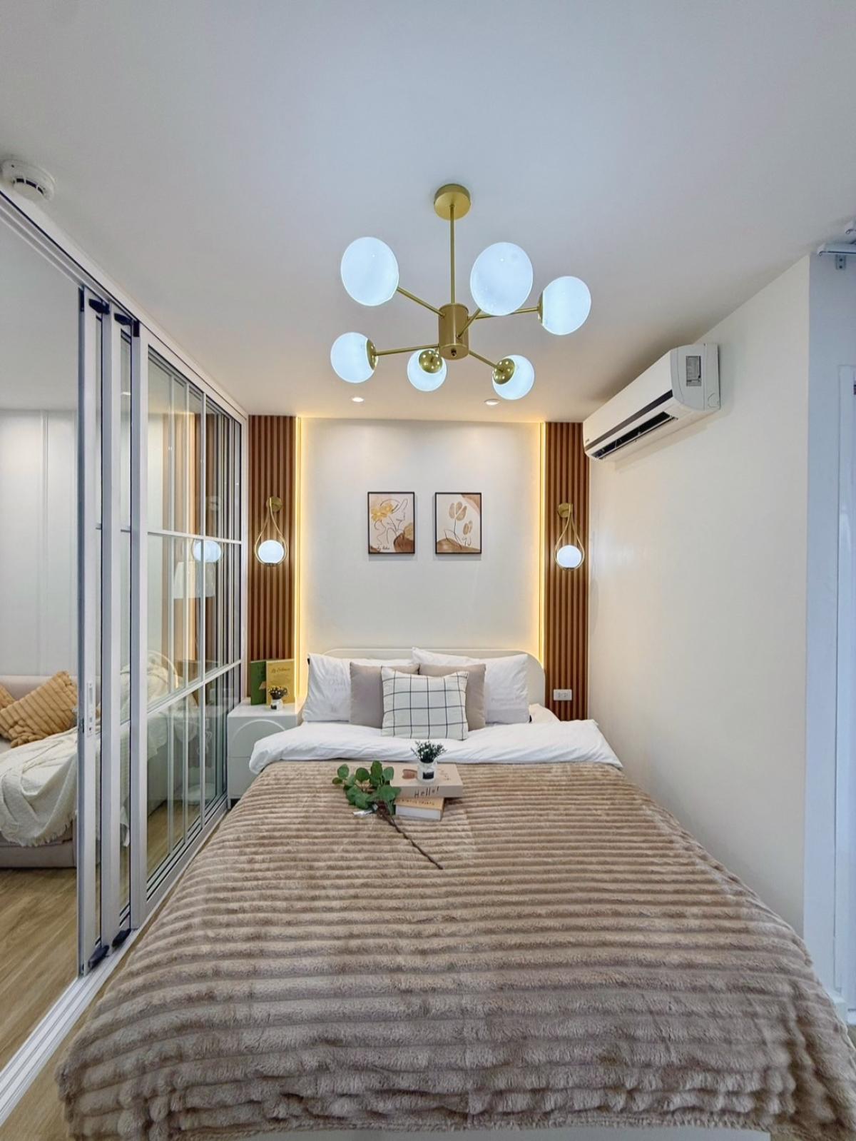 ขายคอนโดบางนา แบริ่ง ลาซาล : 🔥ขาย 🌟ห้องรีโนเวทใหม่ 🧳พร้อมอยู่ 🏢บี คอนโด บางนา - ตราด กม.5 31 ตร.ม.