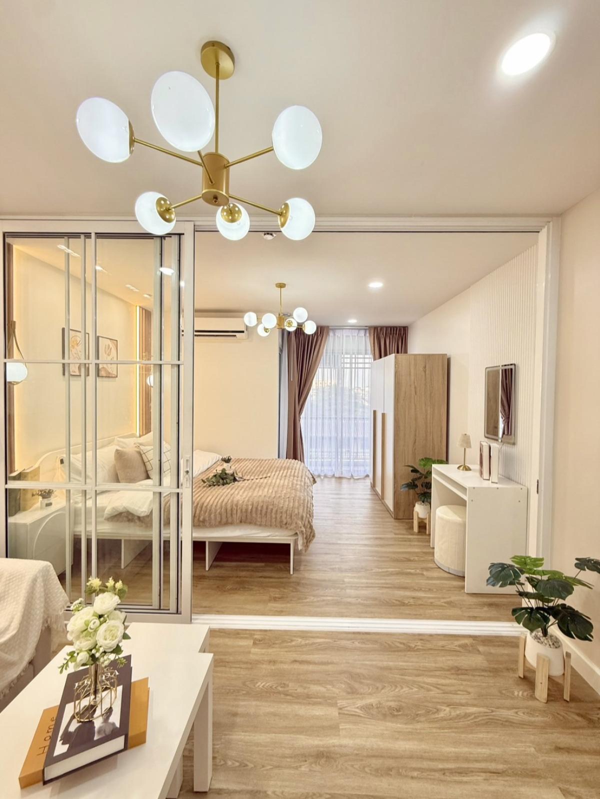 ขายคอนโดบางนา แบริ่ง ลาซาล : 🔥ขาย 🌟ห้องรีโนเวทใหม่ 🧳พร้อมอยู่ 🏢บี คอนโด บางนา - ตราด กม.5 31 ตร.ม.