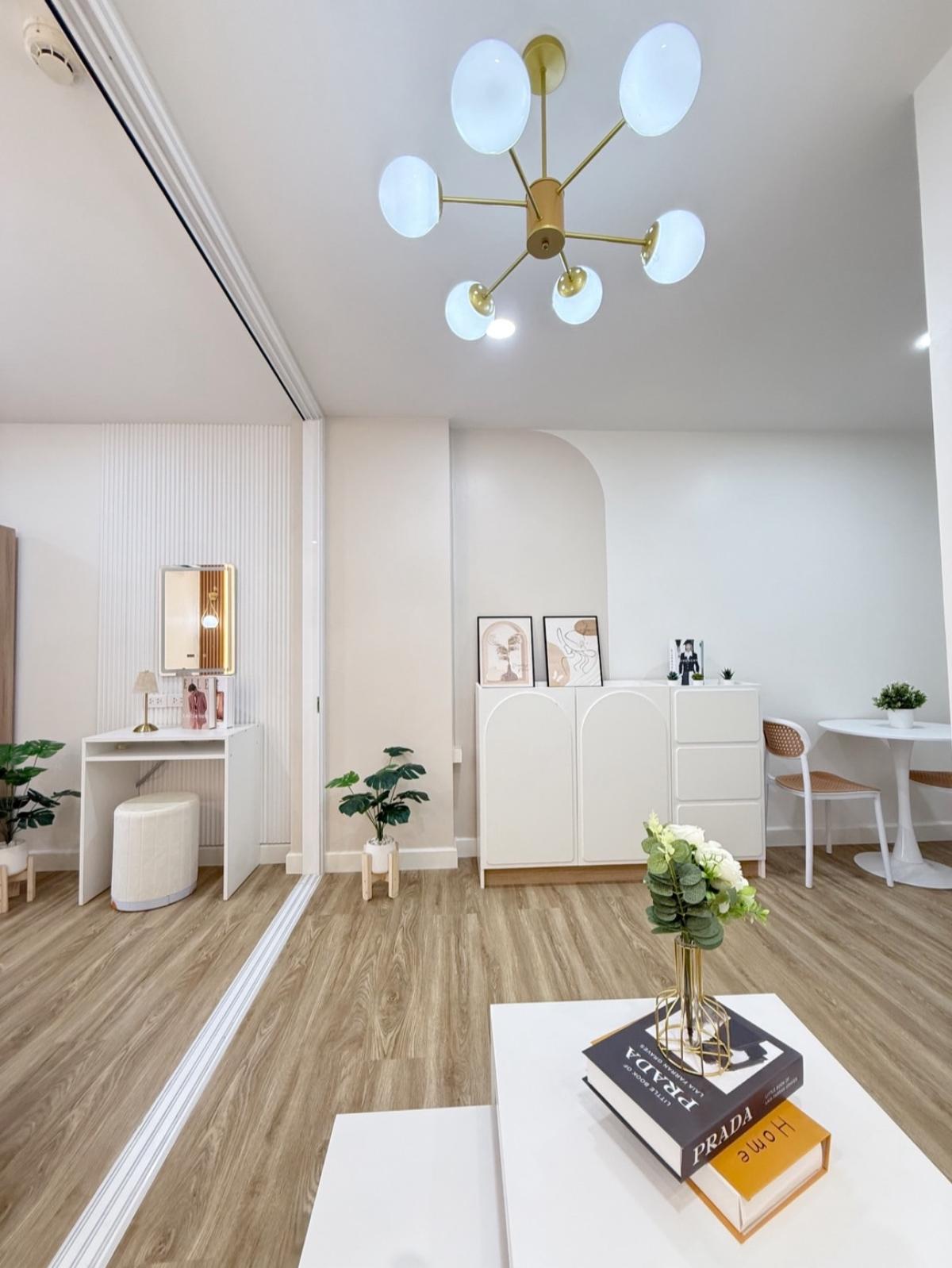 ขายคอนโดบางนา แบริ่ง ลาซาล : 🔥ขาย 🌟ห้องรีโนเวทใหม่ 🧳พร้อมอยู่ 🏢บี คอนโด บางนา - ตราด กม.5 31 ตร.ม.