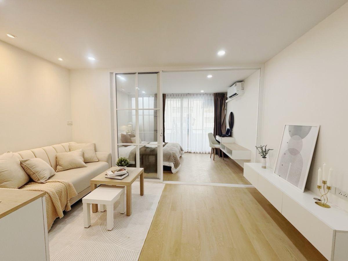 ขายคอนโดลาดพร้าว101 แฮปปี้แลนด์ : 🔥ขาย 🌟ห้องรีโนเวทใหม่ 🧳พร้อมอยู่ 🏢คอนโด ซิตี้ วิลล่า ลาดพร้าว 130 32.88 ตร.ม.