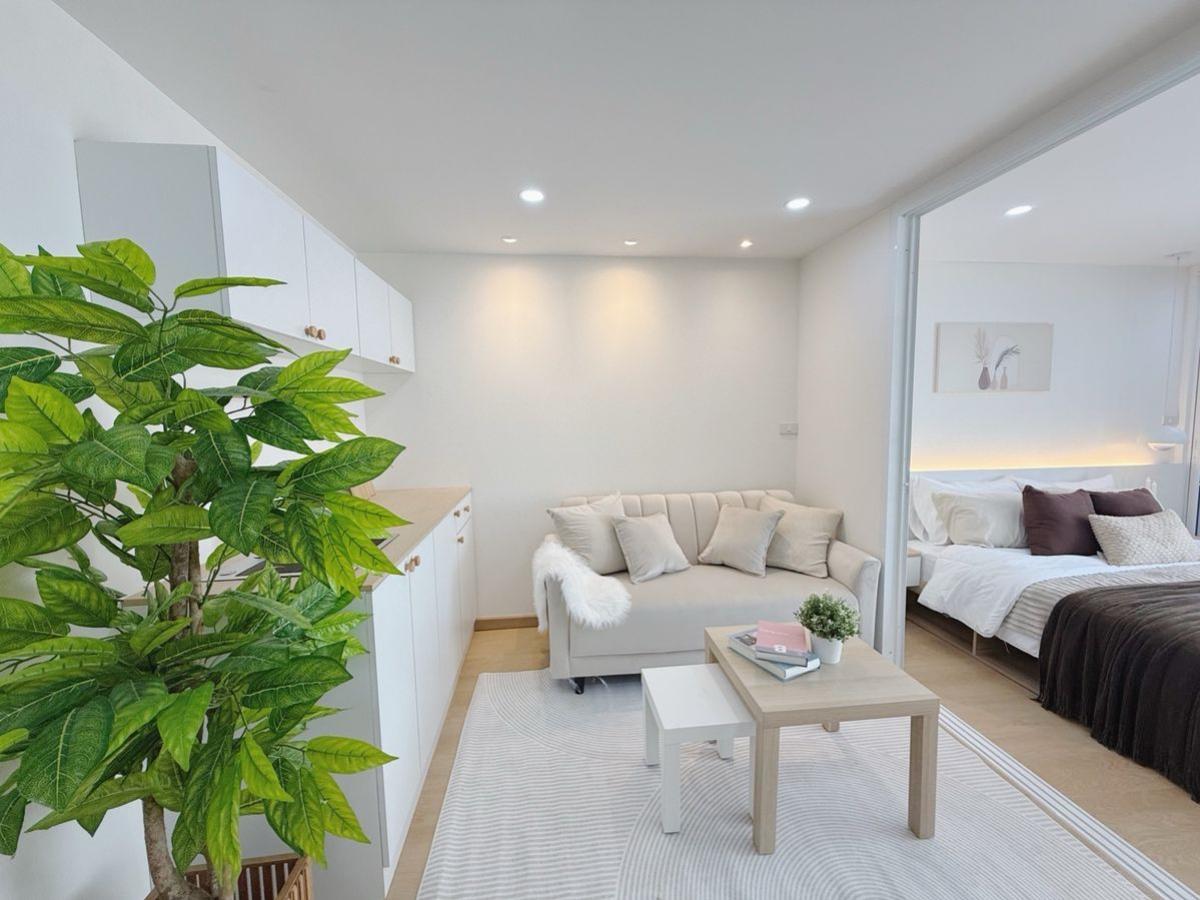 ขายคอนโดลาดพร้าว101 แฮปปี้แลนด์ : 🔥ขาย 🌟ห้องรีโนเวทใหม่ 🧳พร้อมอยู่ 🏢คอนโด ซิตี้ วิลล่า ลาดพร้าว 130 32.88 ตร.ม.