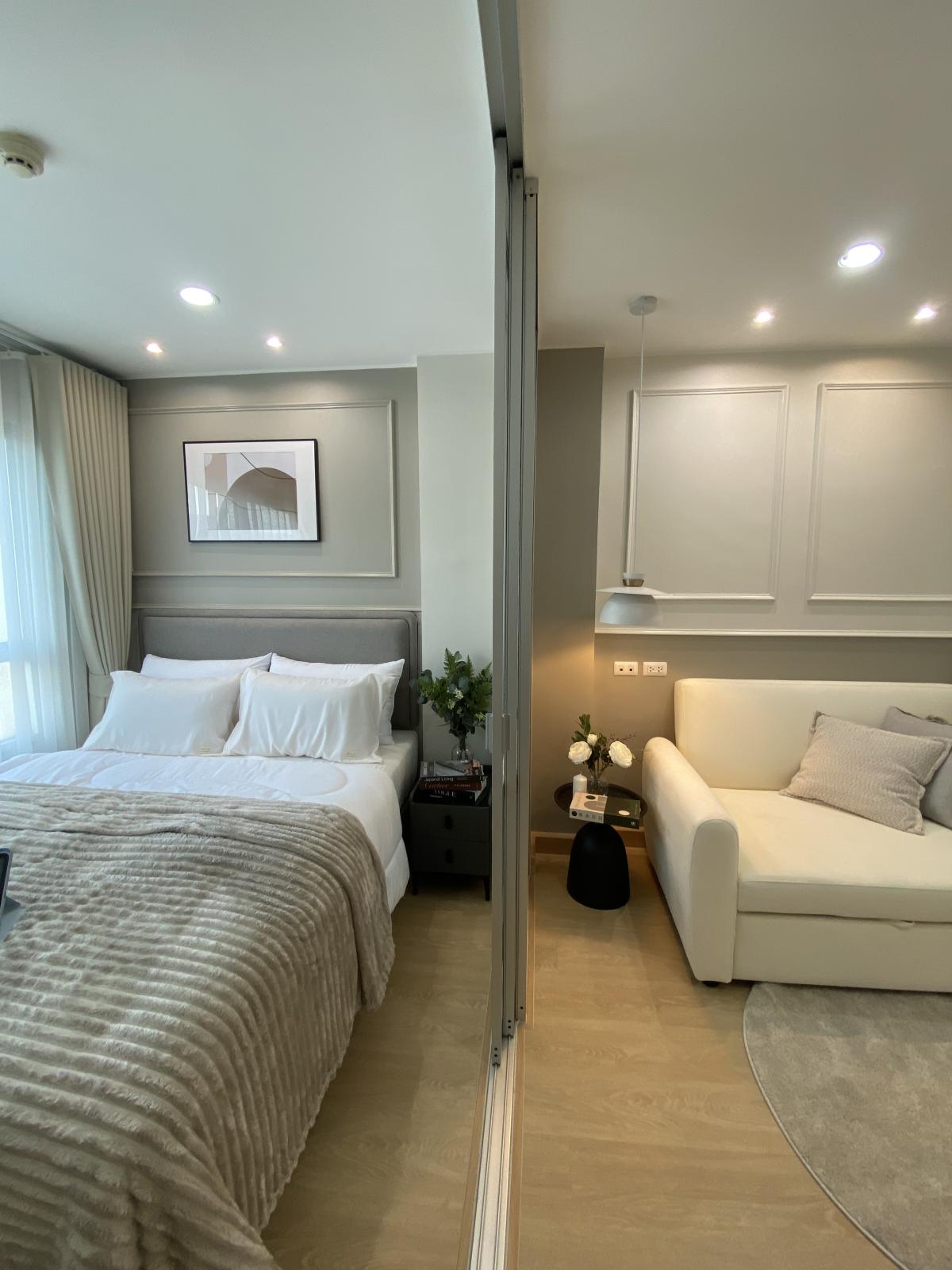 ขายคอนโดพัฒนาการ ศรีนครินทร์ : 🔥ขาย 🌟ห้องรีโนเวทใหม่ 🧳พร้อมอยู่ 🏢คอนโด ลุมพินี วิลล์ อ่อนนุช - พัฒนาการ 23 ตร.ม.