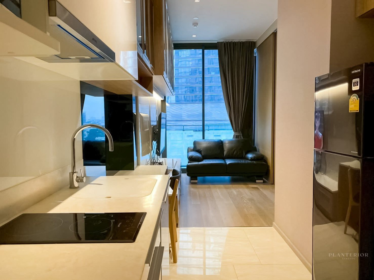 ให้เช่าคอนโดสีลม ศาลาแดง บางรัก : White Room Style ⚪️ Ashton Silom 1bed 36 Sqm Fullyfurnish , Welcome Foreign 30,000- 