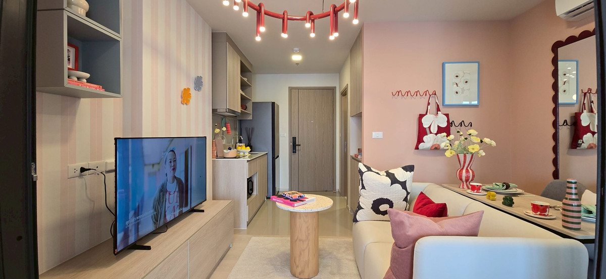 ขายคอนโดวงเวียนใหญ่ เจริญนคร : FLO คอนโดใกล้ไอคอนสยาม ขนาด 1 นอน แต่งครบ 29 Sq.m พิเศษ 3.8MB Call : อู๋ 0859566196