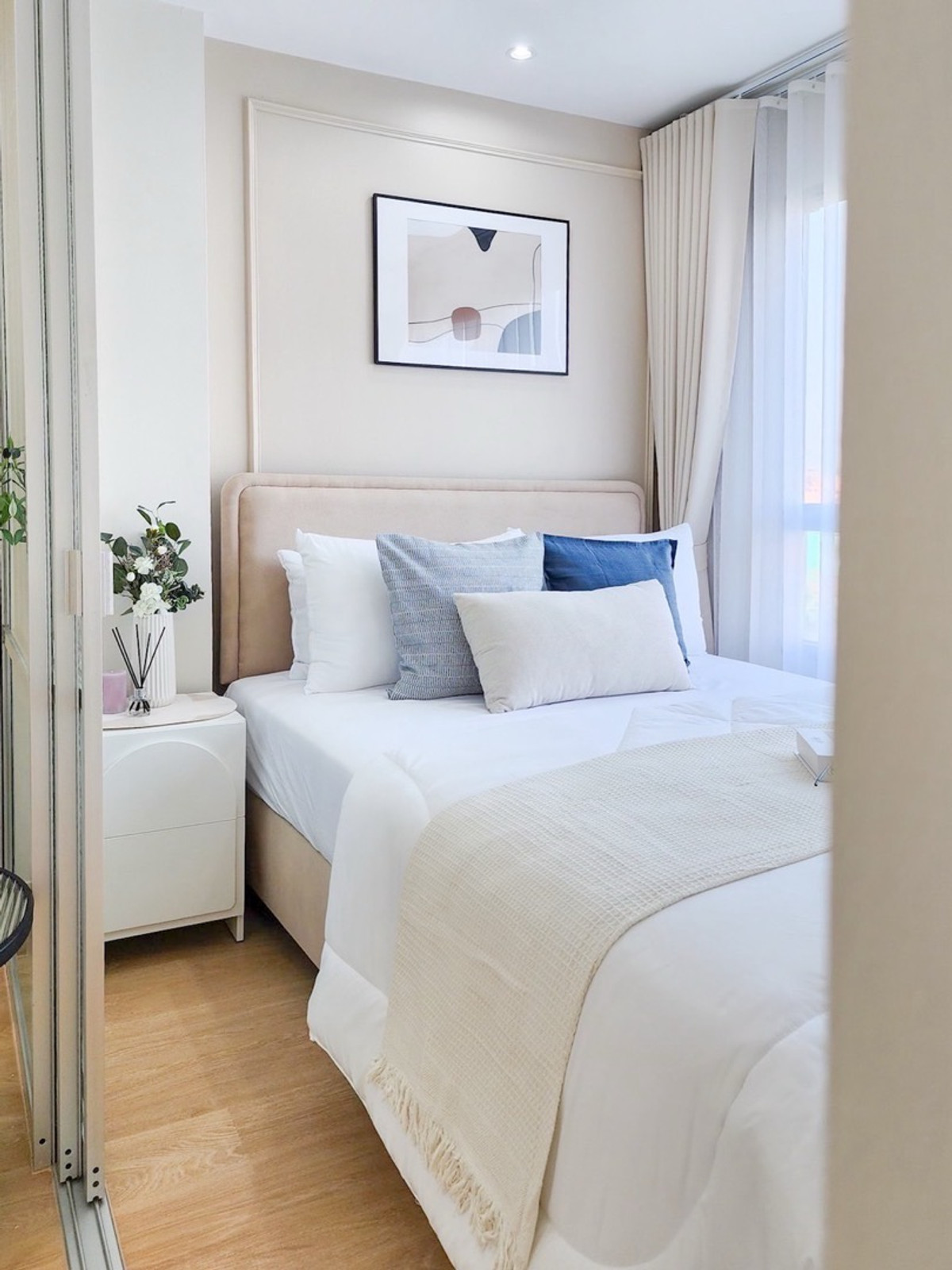 For SaleCondoPattanakan, Srinakarin : urgent!! Selling very cheap 1.279mb <5 thousand installments> Newly decorated room, Lumpini On Nut-Pattanakarn