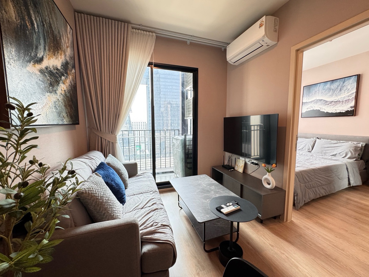 ให้เช่าคอนโดพระราม 9 เพชรบุรีตัดใหม่ RCA : ให้เช่า Nue District R9  🛜 ฟรี WiFi 