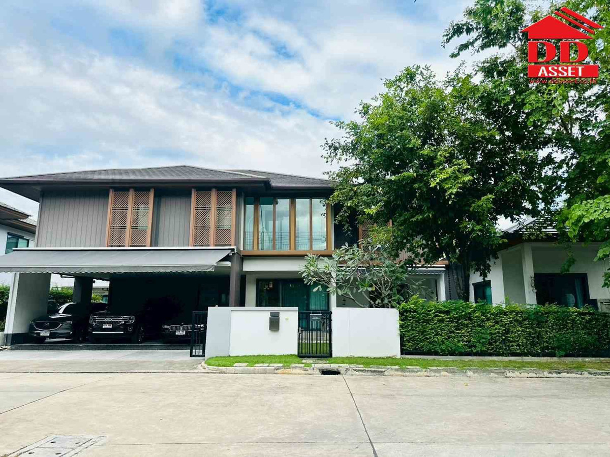 ขายบ้านพัฒนาการ ศรีนครินทร์ : ขายบ้านหลังใหญ่ หลังมุม โครงการ บุราสิริ พัฒนาการ Burasiri Pattanakarn รหัส : H8151