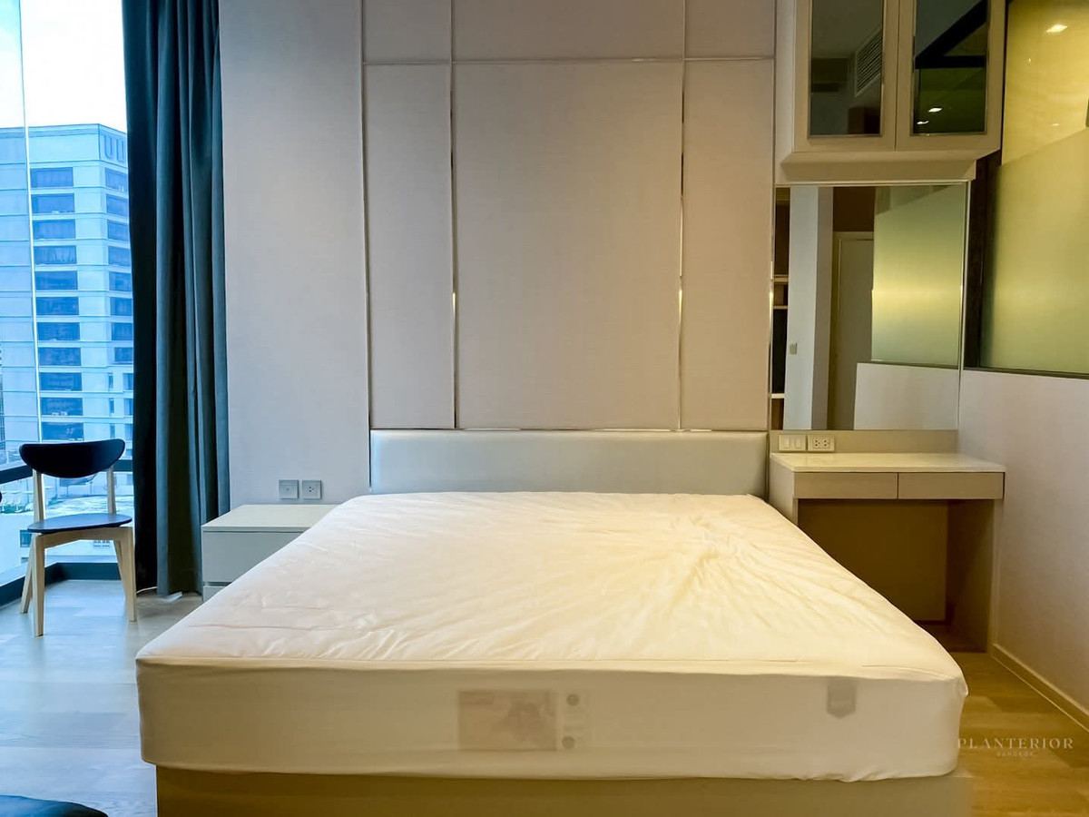 ให้เช่าคอนโดสีลม ศาลาแดง บางรัก : White Room Style ⚪️ Ashton Silom 1bed 36 Sqm Fullyfurnish , Welcome Foreign 30,000- 