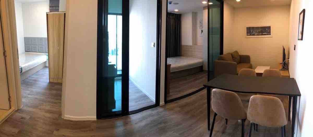For SaleCondoRatchadapisek, Huaikwang, Suttisan : Brown Condo Huai Kwang / 1 Bed Plus (SALE WITH TENANT), TARN061