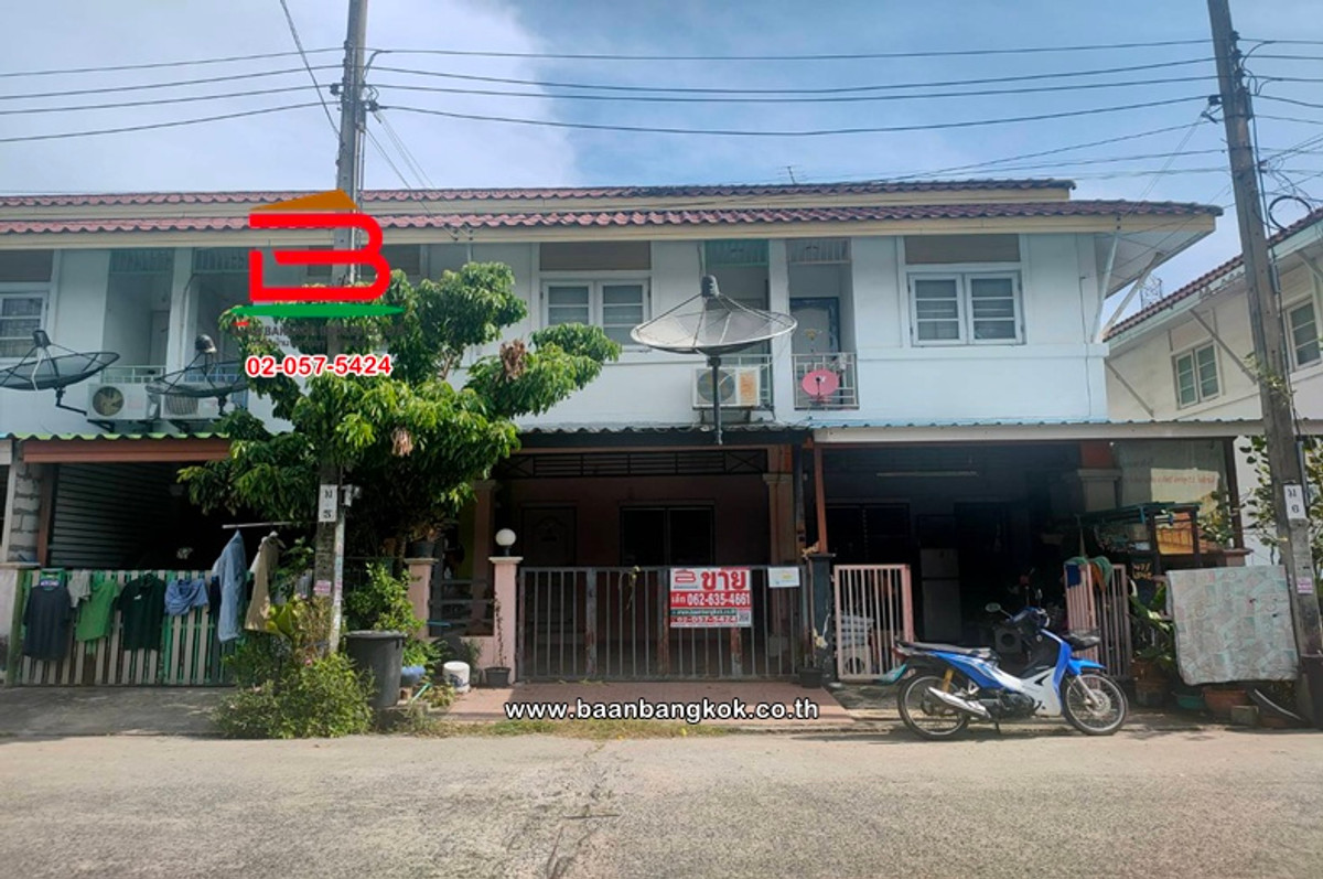 ขายทาวน์โฮมนวมินทร์ รามอินทรา : ทาวน์เฮาส์ เนื้อที่ 16 ตร.ว. หมู่บ้านวงศกร 3, ใกล้ตลาดวงศกร ถนนหทัยราษฎร์ แขวงสามวาตะวันตก เขตคลองสามวา