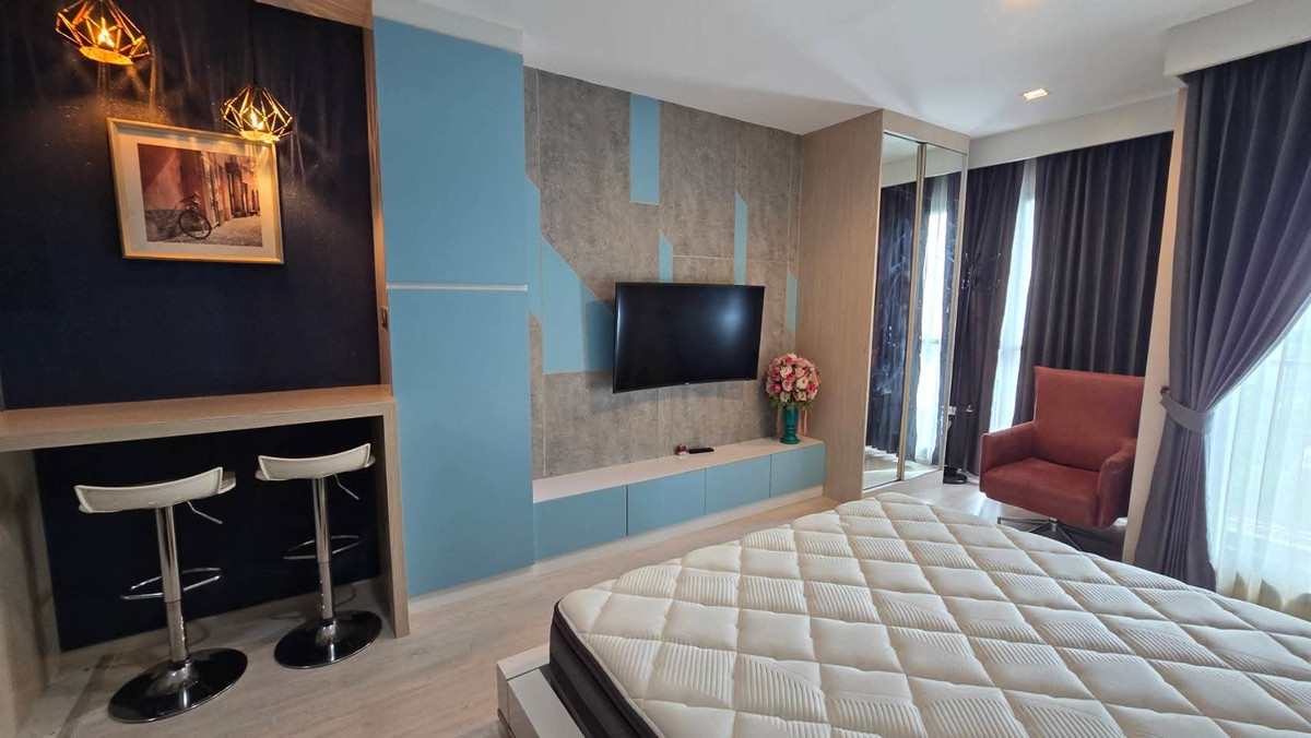 ให้เช่าคอนโดราชเทวี พญาไท : New Room Coming 🔥🔥🔥 Rhythm Rangnam Studio 28 Sqm Fullyfurnish , Welcome Foreign 20,000-