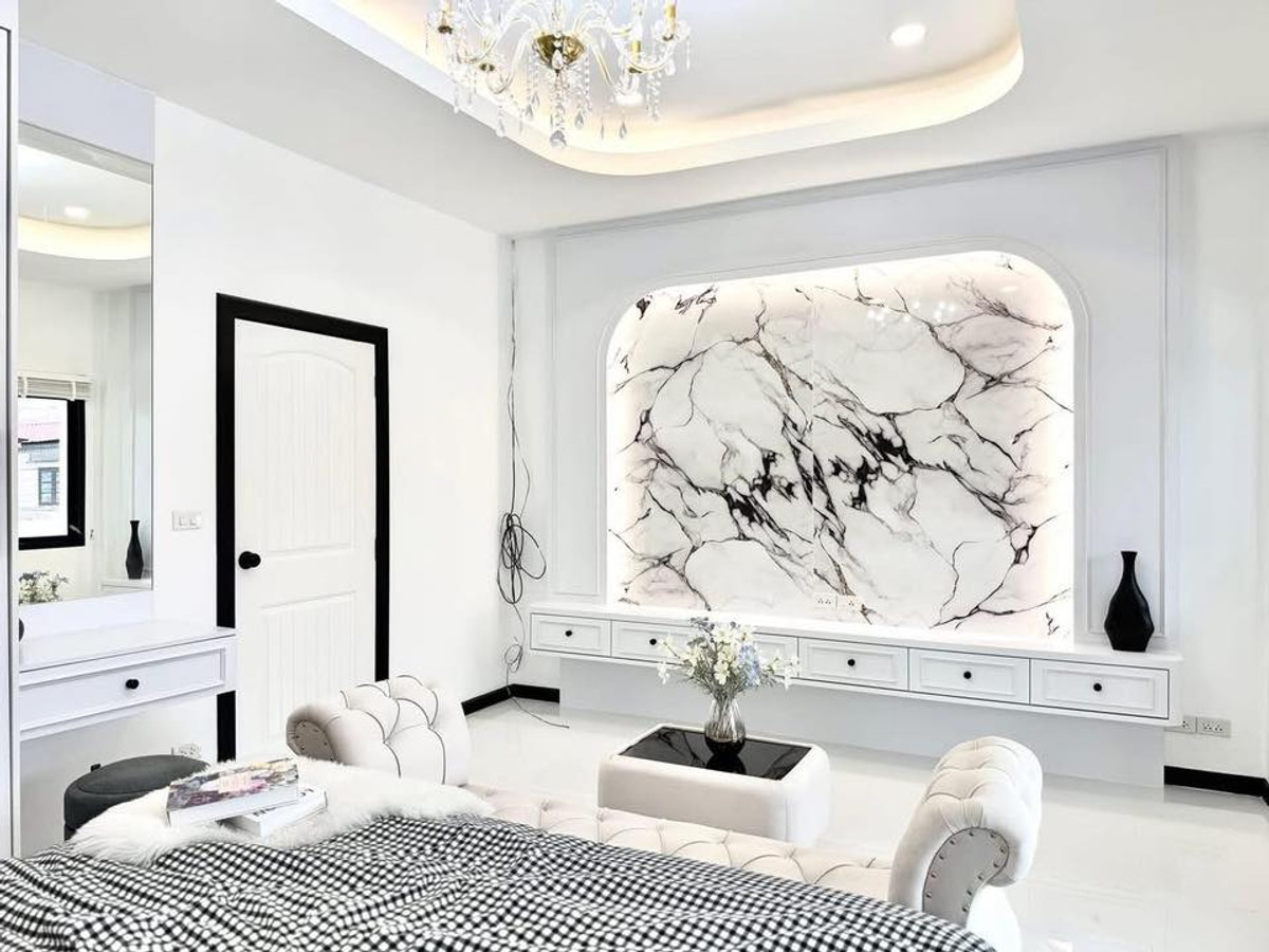 For SaleHousePattaya, Bangsaen, Chonburi : House with land Noen Plub Wan Mab Yai Lia 18/7 / 3 bedrooms (for sale), House with land Noen Plub Wan Mab Yai Lia 18/7 / 3 Bedrooms (FOR SALE) BEWN031