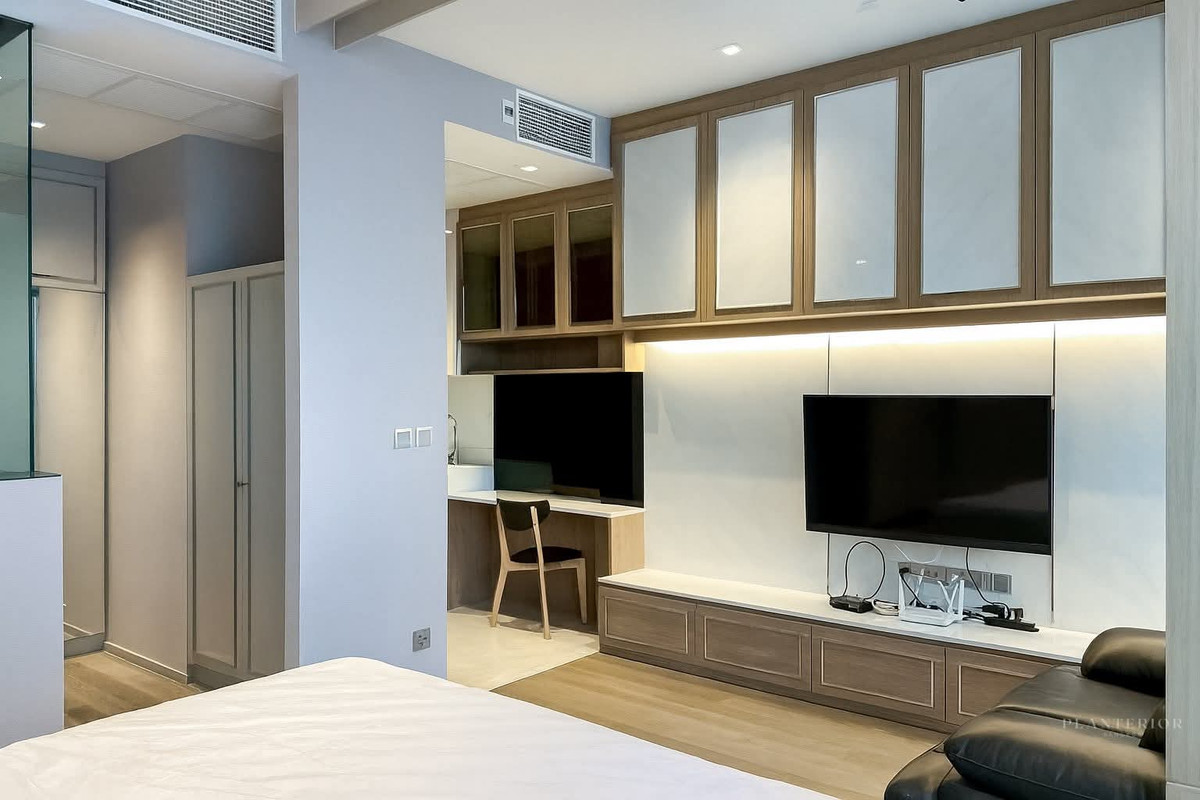 ให้เช่าคอนโดสีลม ศาลาแดง บางรัก : White Room Style ⚪️ Ashton Silom 1bed 36 Sqm Fullyfurnish , Welcome Foreign 30,000- 