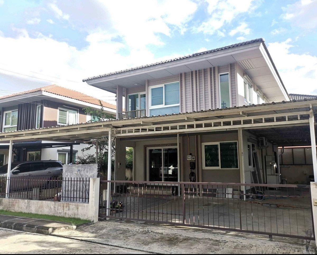 For RentHousePinklao, Charansanitwong : Single house for rent Khanasiri Salaya Project 
 4 kilometers from Mahidol ✅ Fully furnished 18,000/month ✅