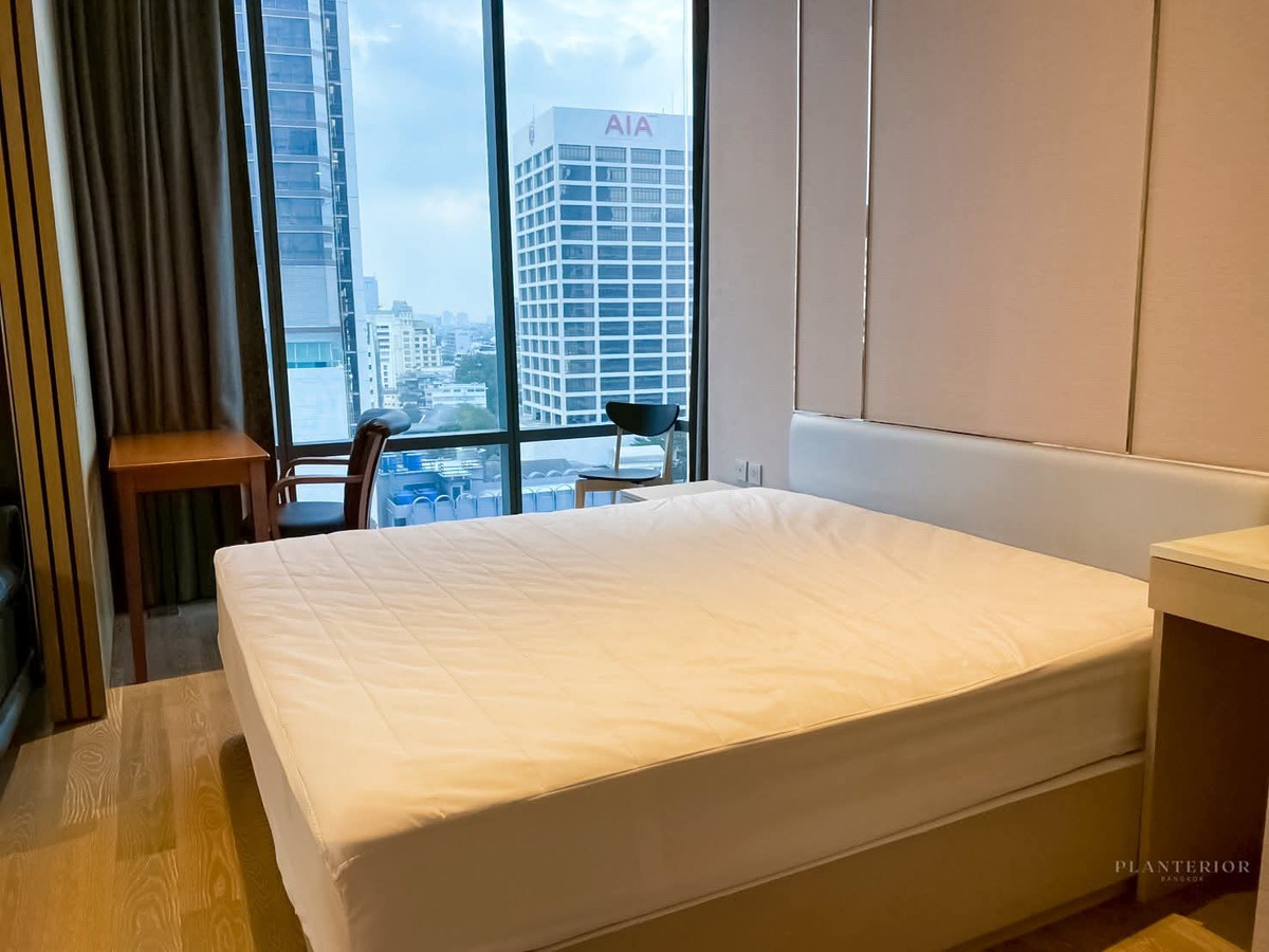 ให้เช่าคอนโดสีลม ศาลาแดง บางรัก : White Room Style ⚪️ Ashton Silom 1bed 36 Sqm Fullyfurnish , Welcome Foreign 30,000- 