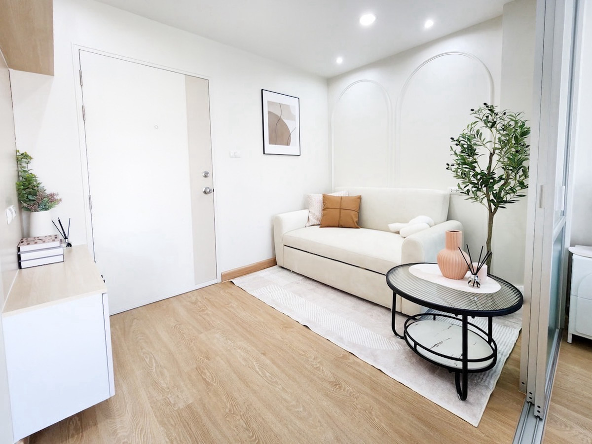 For SaleCondoPattanakan, Srinakarin : urgent!! Selling very cheap 1.279mb <5 thousand installments> Newly decorated room, Lumpini On Nut-Pattanakarn