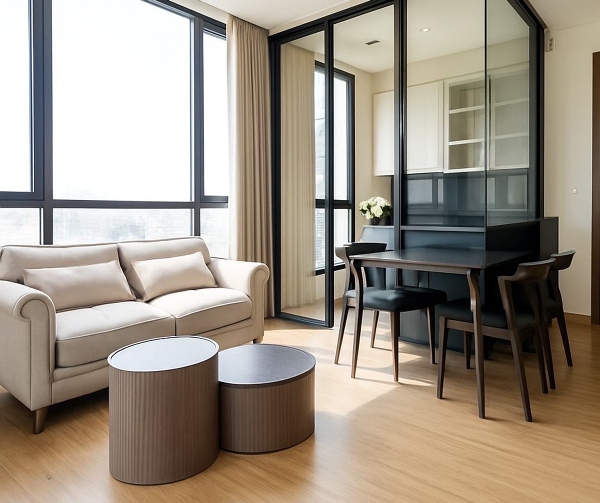 For SaleCondoOnnut, Udomsuk : 🔥 For sale The Line Sukhumvit 71, 1 bedroom, 44.75 sq m.