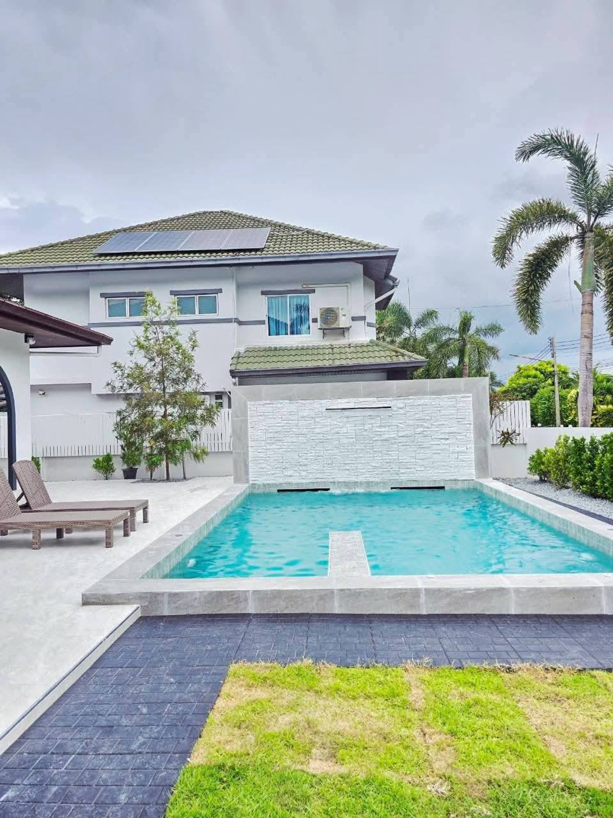 For SaleHousePattaya, Bangsaen, Chonburi : Green Field Villa 2 / 4 Bedrooms (For Sale), Green Field Villa 2 / 4 Bedrooms (FOR SALE) BEWN030