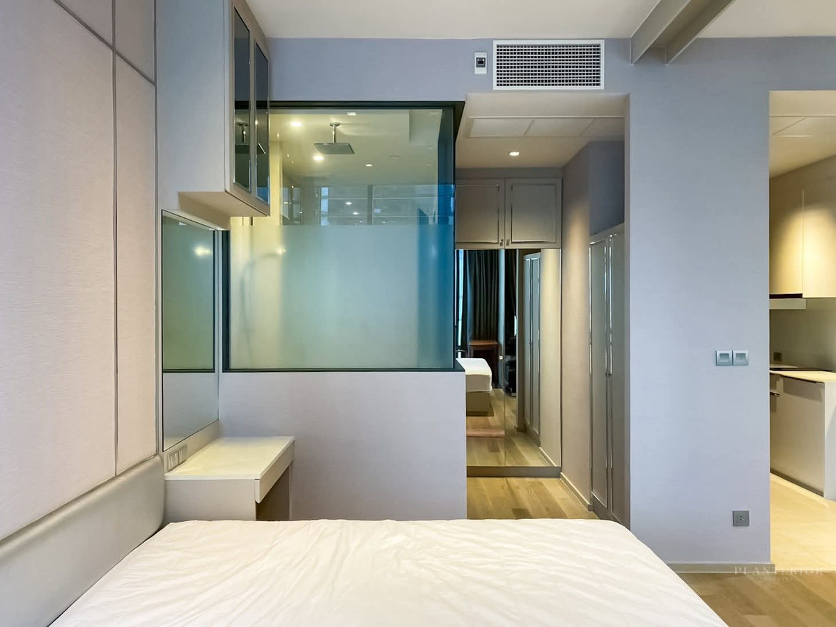 ให้เช่าคอนโดสีลม ศาลาแดง บางรัก : White Room Style ⚪️ Ashton Silom 1bed 36 Sqm Fullyfurnish , Welcome Foreign 30,000- 