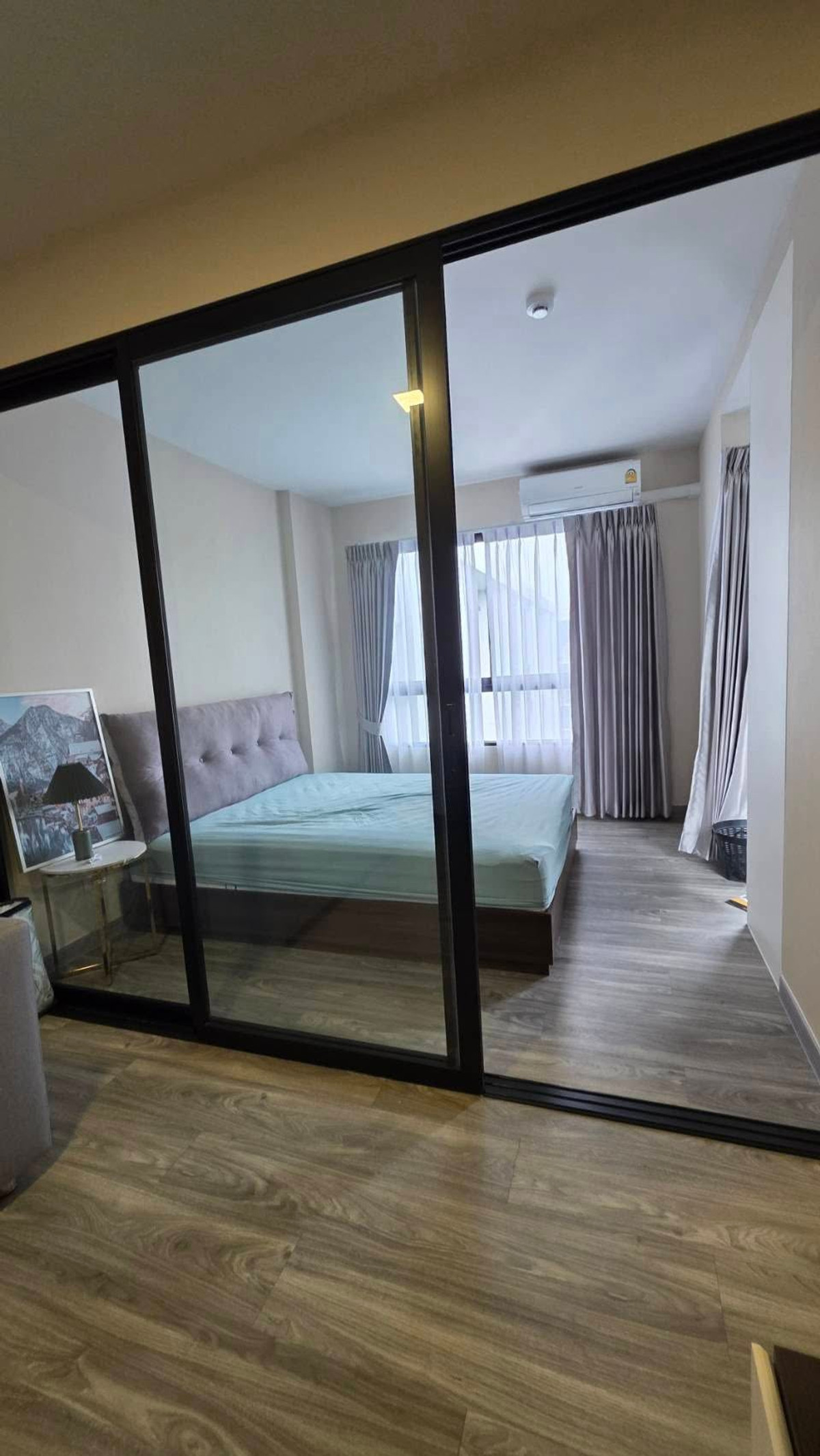 For RentCondoPathum Thani,Rangsit, Thammasat : For rent: Monte Rangsit Campus, large room, high floor.