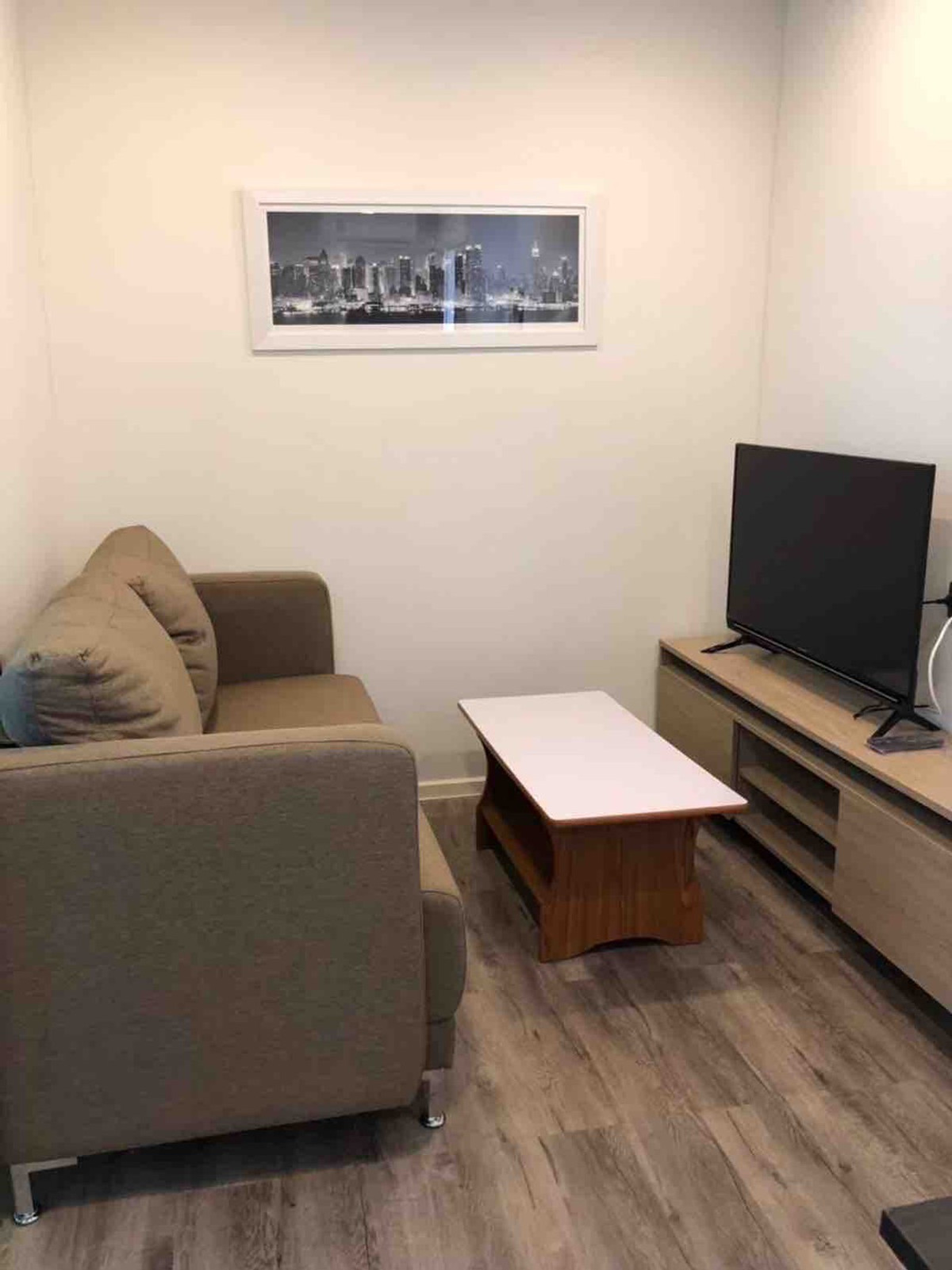 For SaleCondoRatchadapisek, Huaikwang, Suttisan : Brown Condo Huai Kwang / 1 Bed Plus (SALE WITH TENANT), TARN061