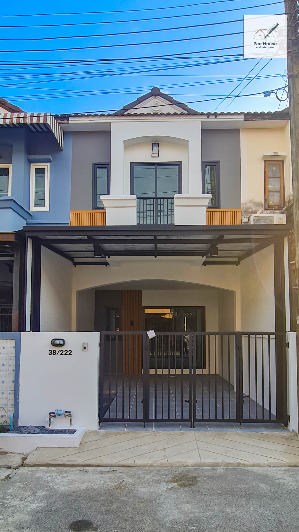 ขายทาวน์โฮมนวมินทร์ รามอินทรา : ขาย ทาวน์เฮ้าส์ 2ชั้น ใกล้ทางด่วน มบ.เคซีรามอินทรา7 ถ.ไทยรามัญ หทัยราษฎร์ ใกล้ทางด่วนพิเศษฉลองรัช เดินทางง่าย สิ่งอำนวยความสะดวกครบ